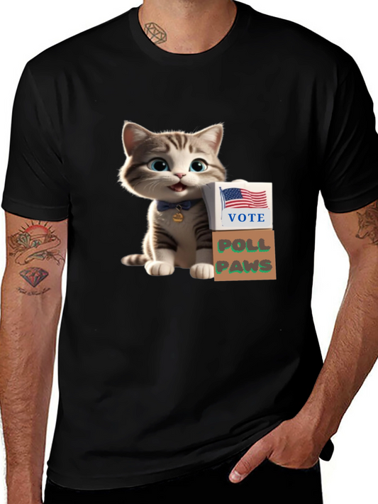 Vote Poll Paws T-Shirt