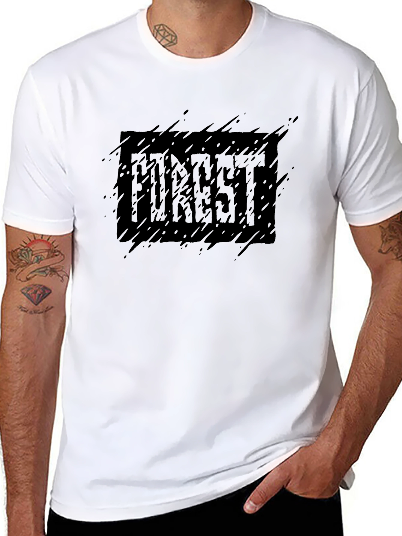 Black Forest T-Shirt - Mens Graphic Tee