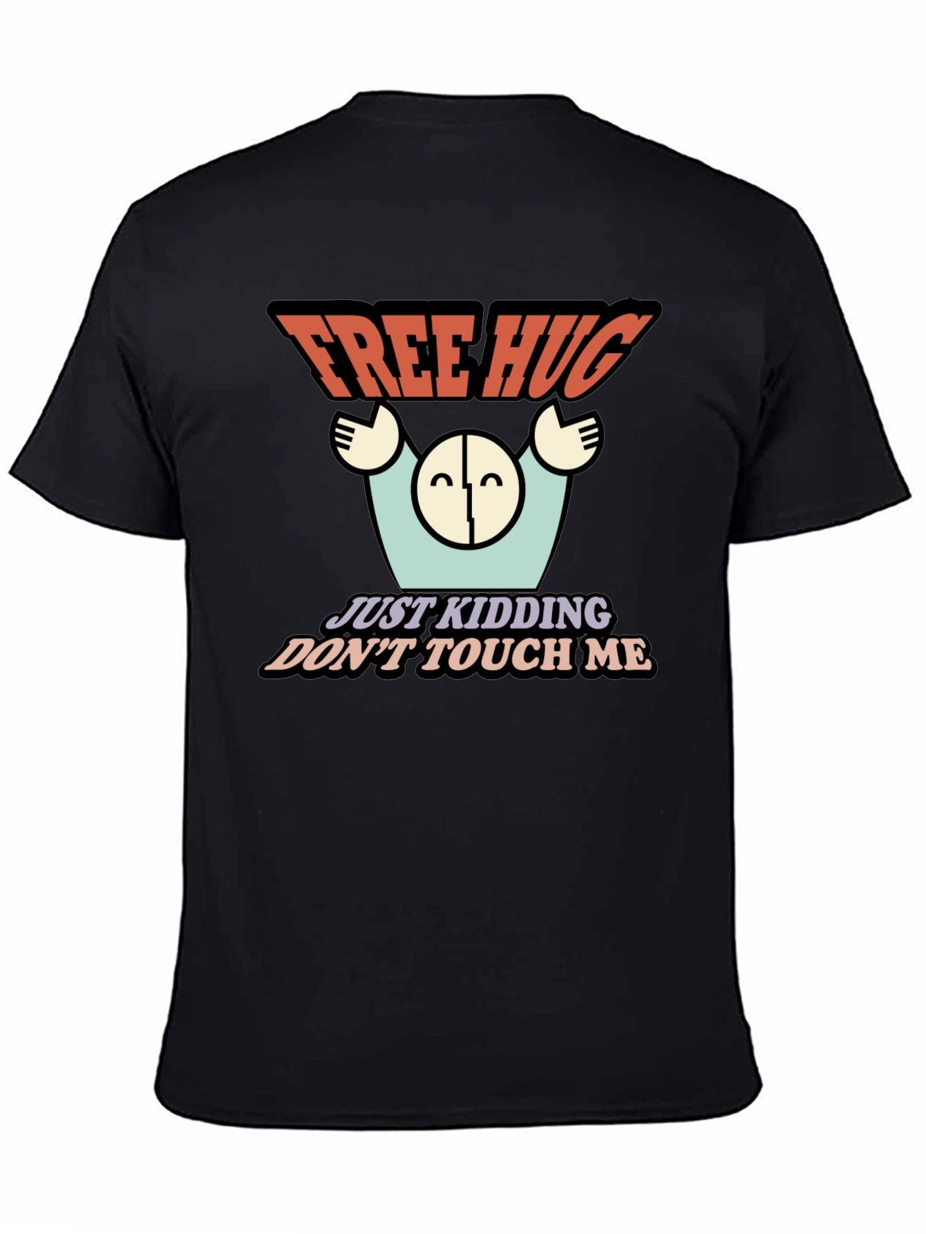 Free Hugs Funny Graphic Novelty T-Shirt