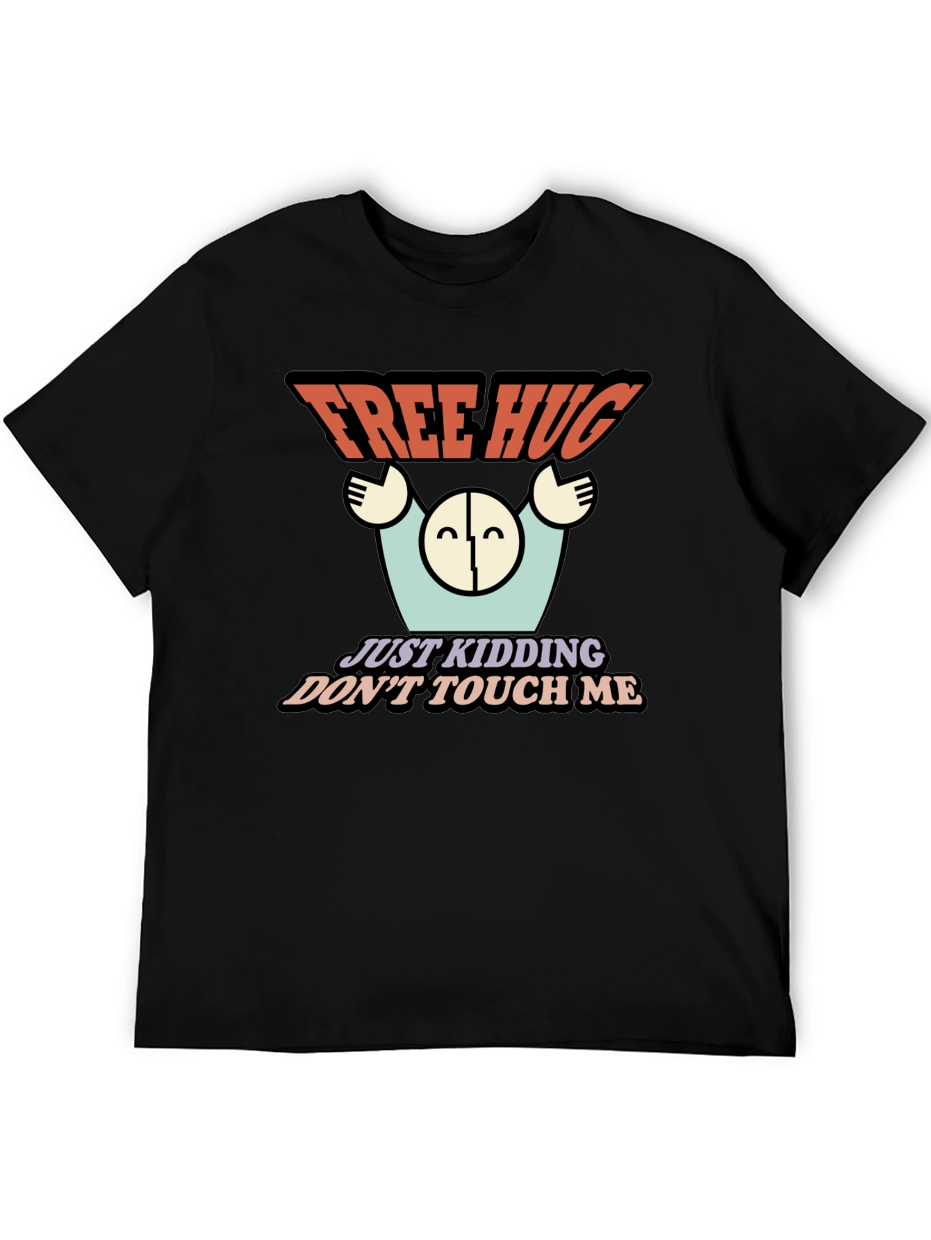 Free Hugs Funny Graphic Novelty T-Shirt