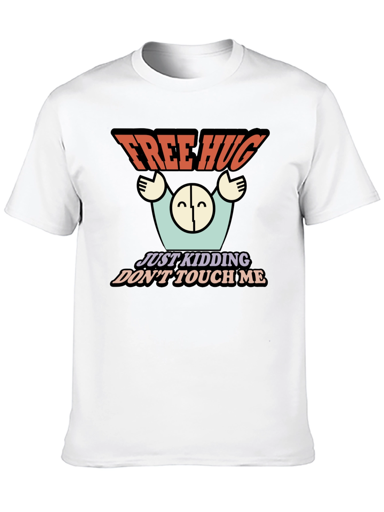 Free Hugs Funny Graphic Novelty T-Shirt