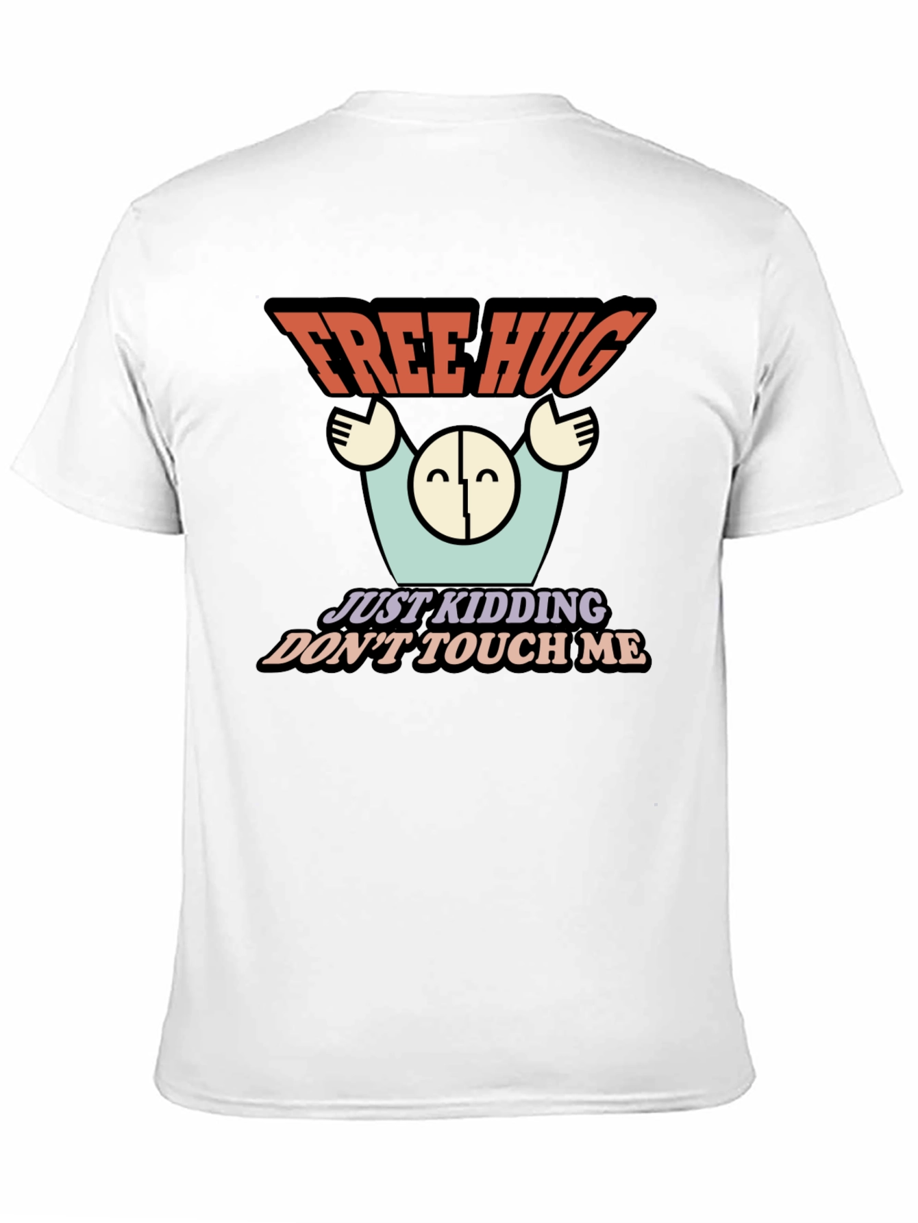 Free Hugs Funny Graphic Novelty T-Shirt
