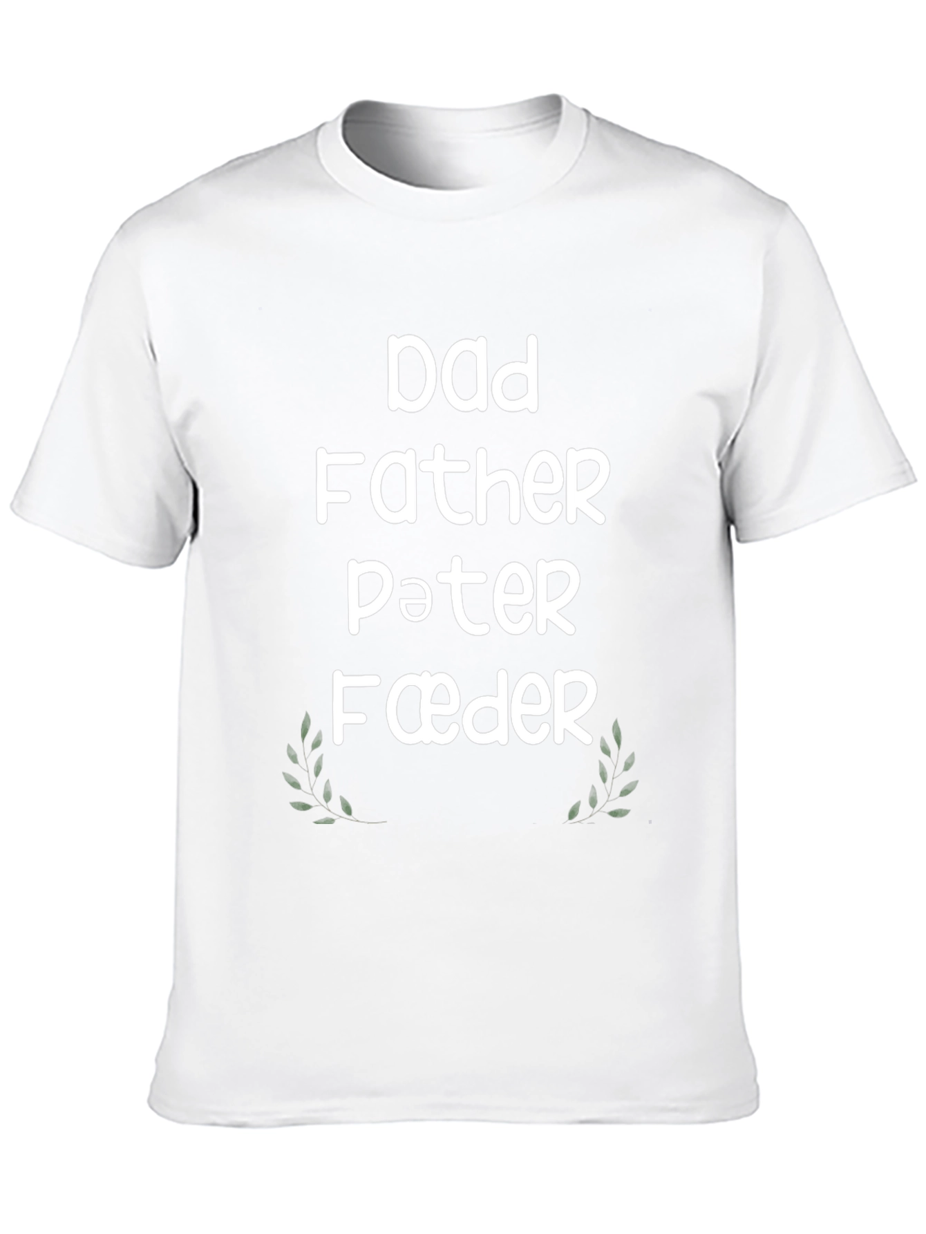 Dad Father Pater Faeder T-Shirt - Black