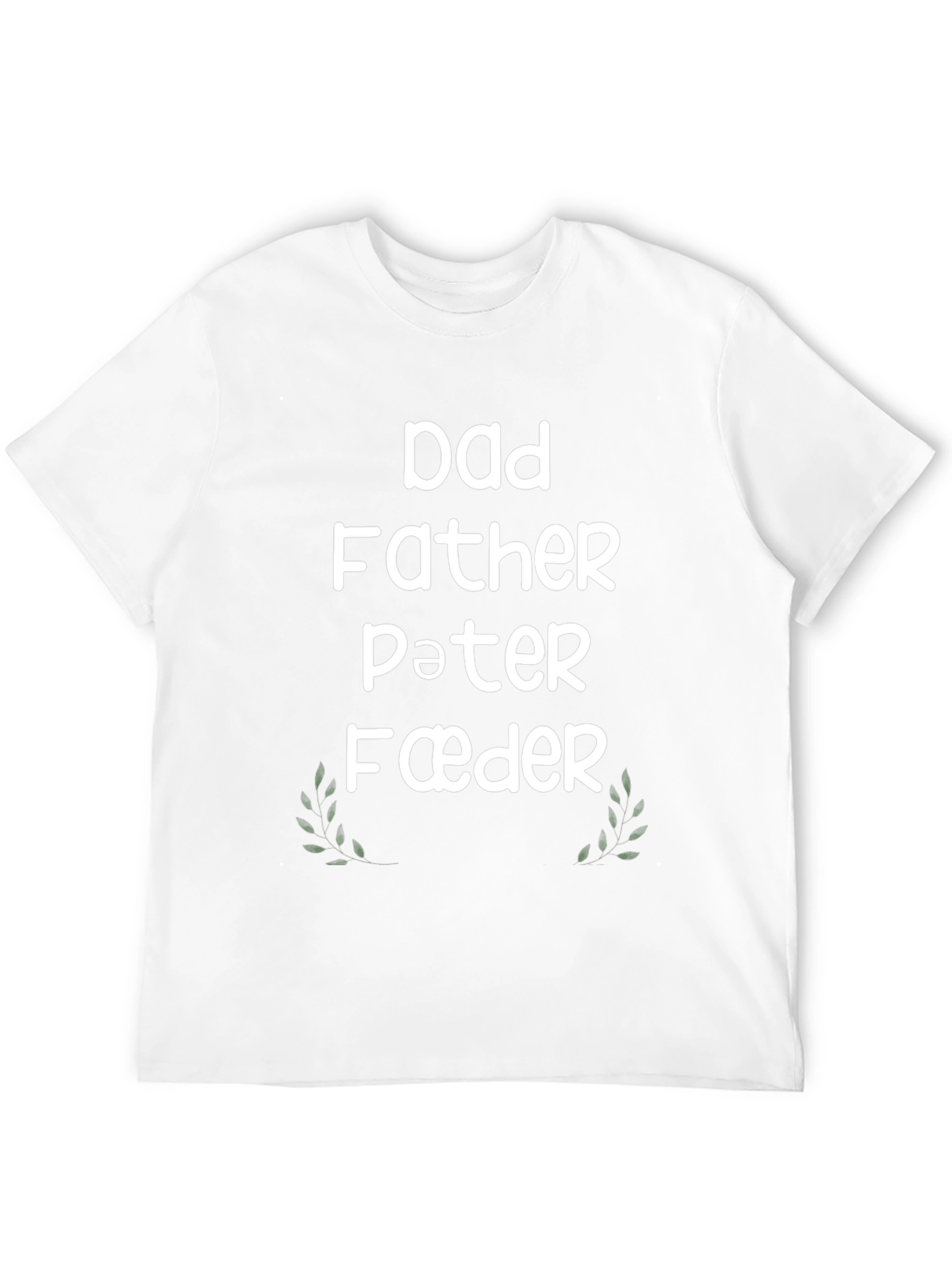 Dad Father Pater Faeder T-Shirt - Black
