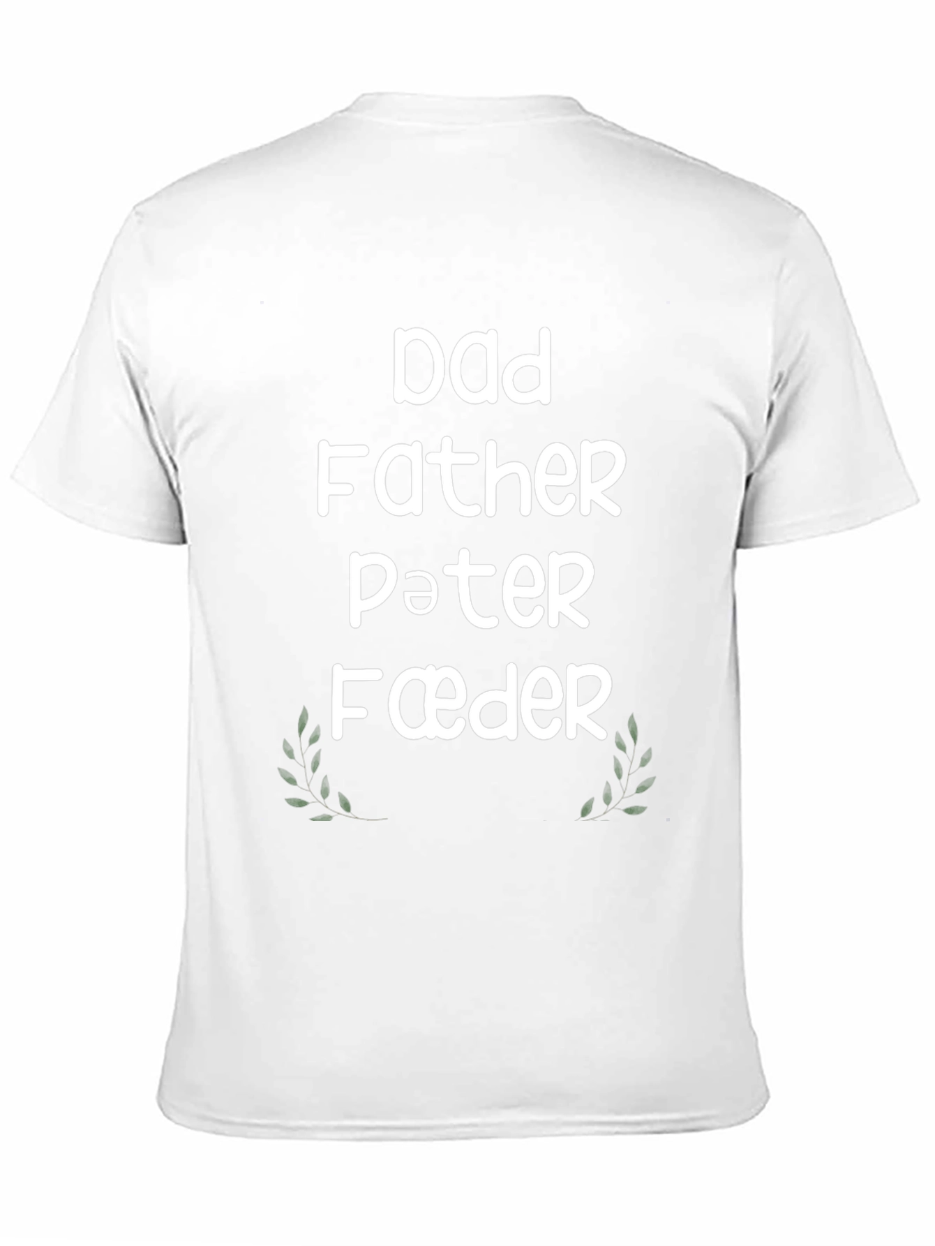 Dad Father Pater Faeder T-Shirt - Black