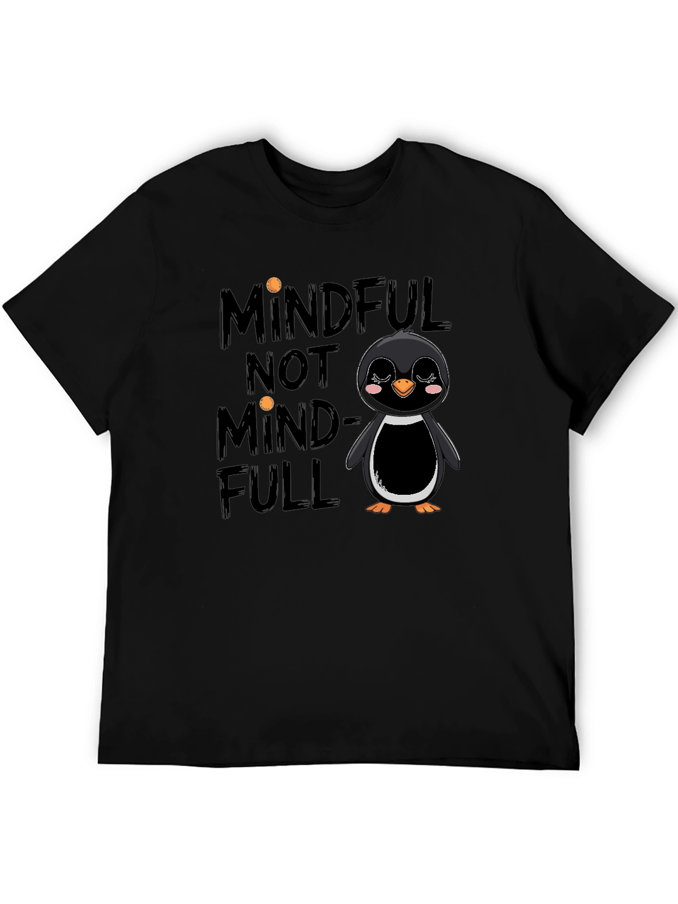 Mindful Penguin Graphic Tee