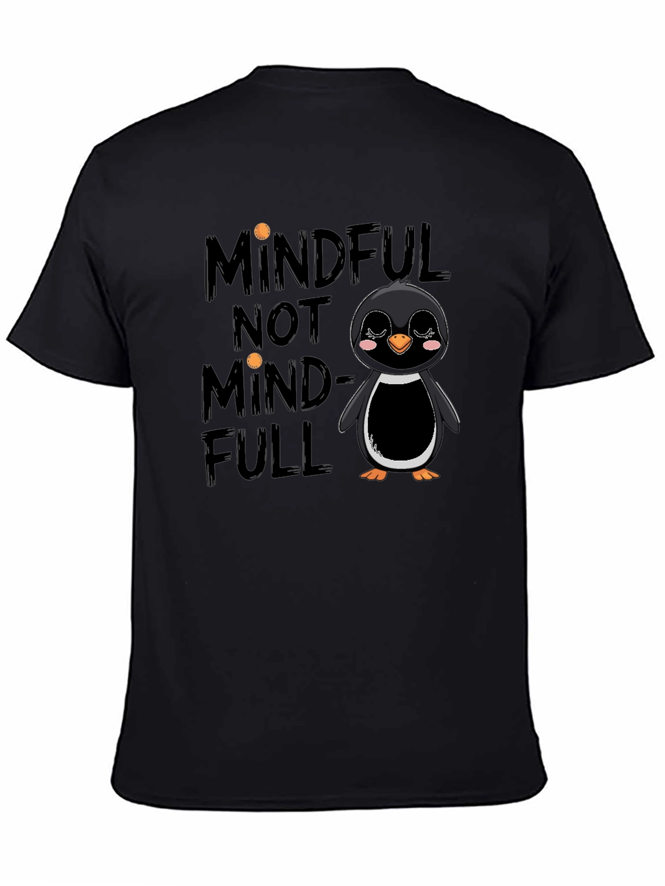 Mindful Penguin Graphic Tee