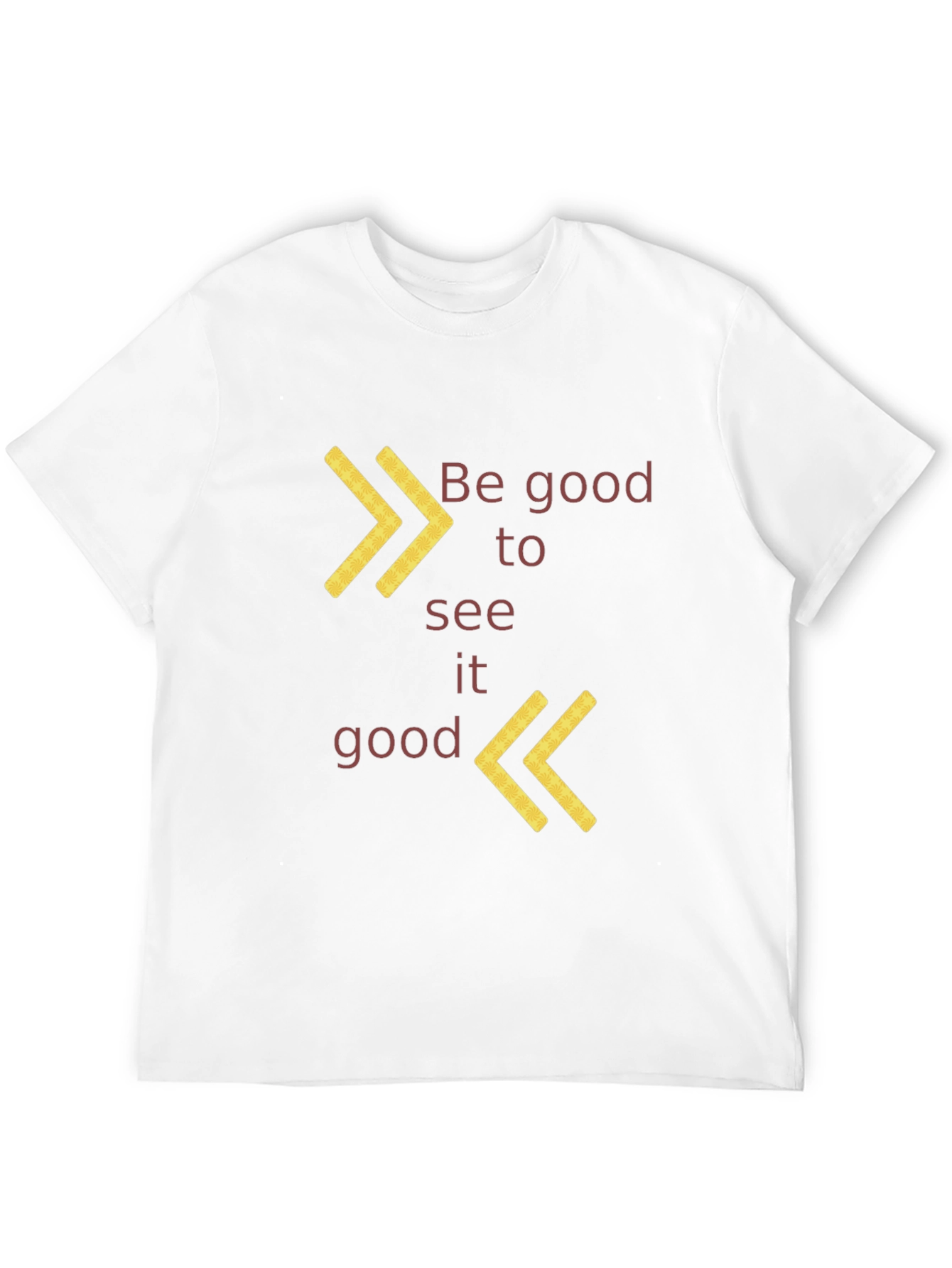 Be Good to See It Good Black Graphic Tee