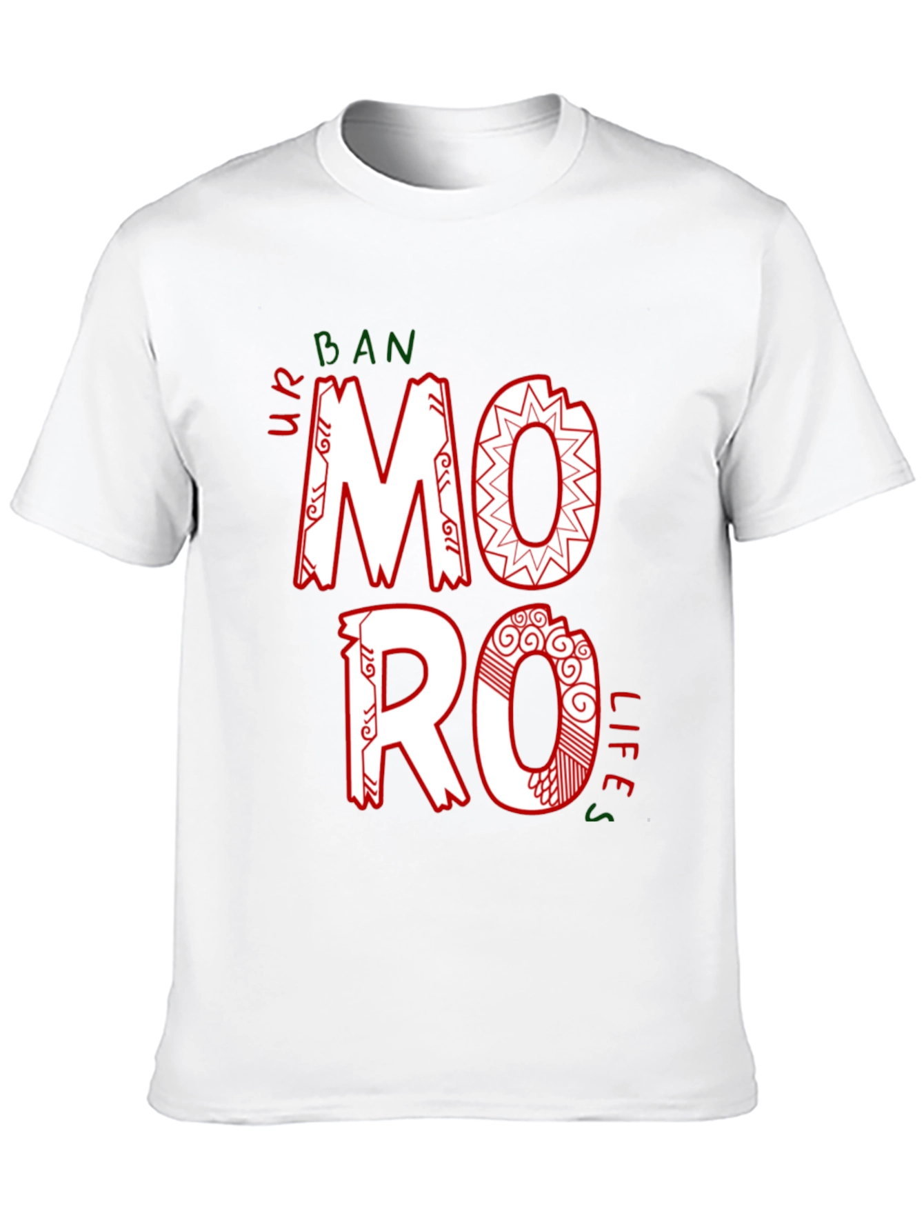 Urban Moro Lifes Black Graphic Tee