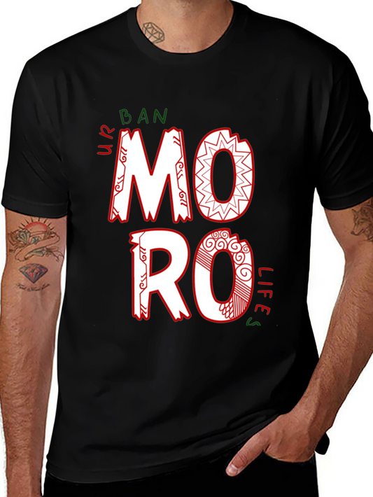 Urban Moro Lifes Black Graphic Tee