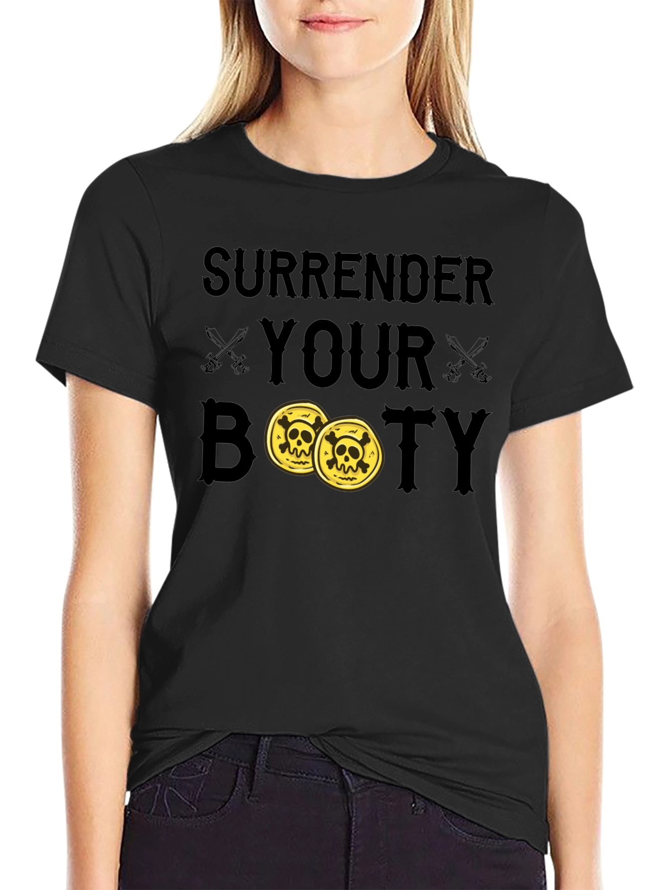 Surrender Your Booty Pirate T-Shirt
