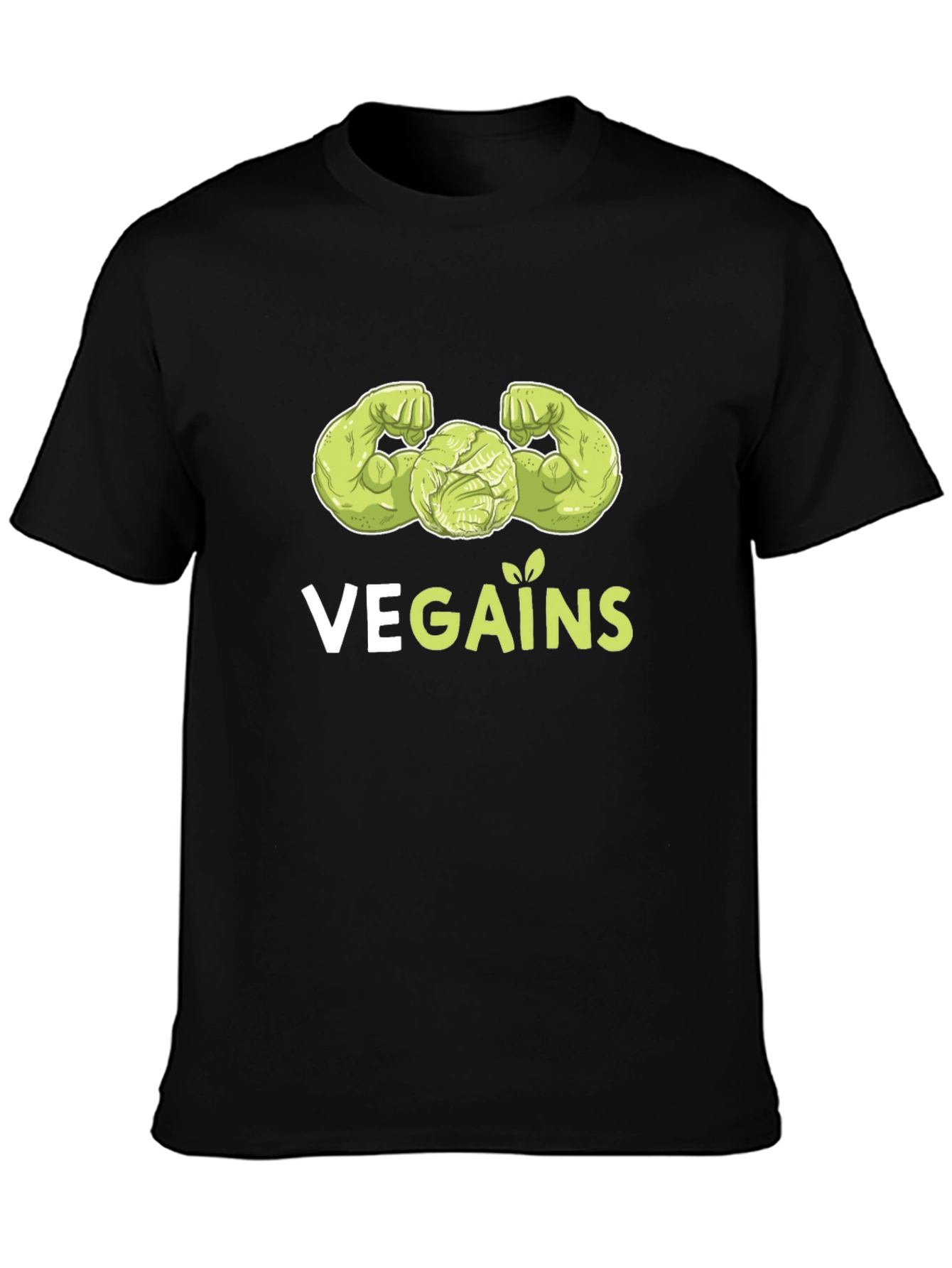 Vegan Gains T-Shirt - Plant Powered Fitness