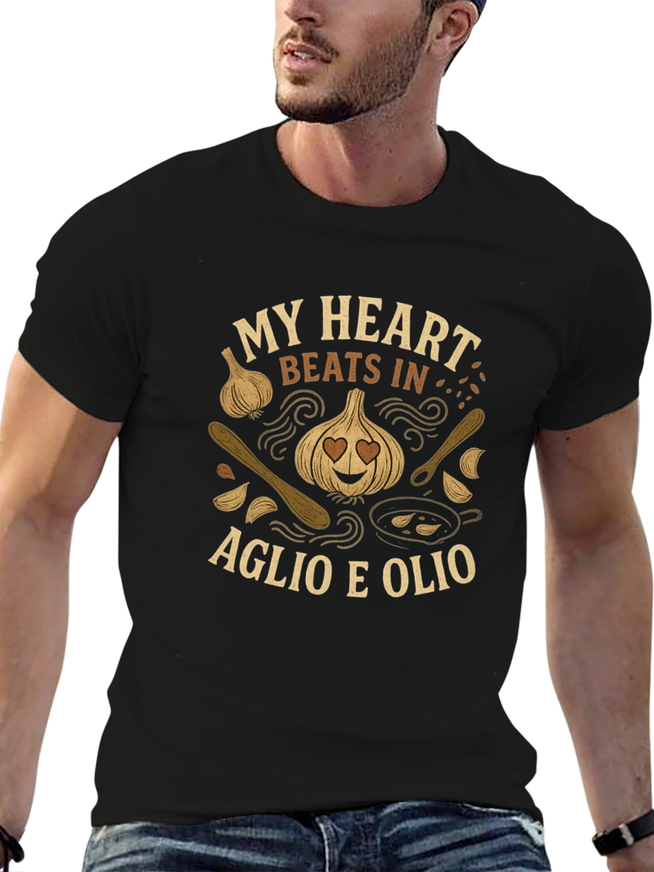 Aglio e Olio Heartbeat T-Shirt