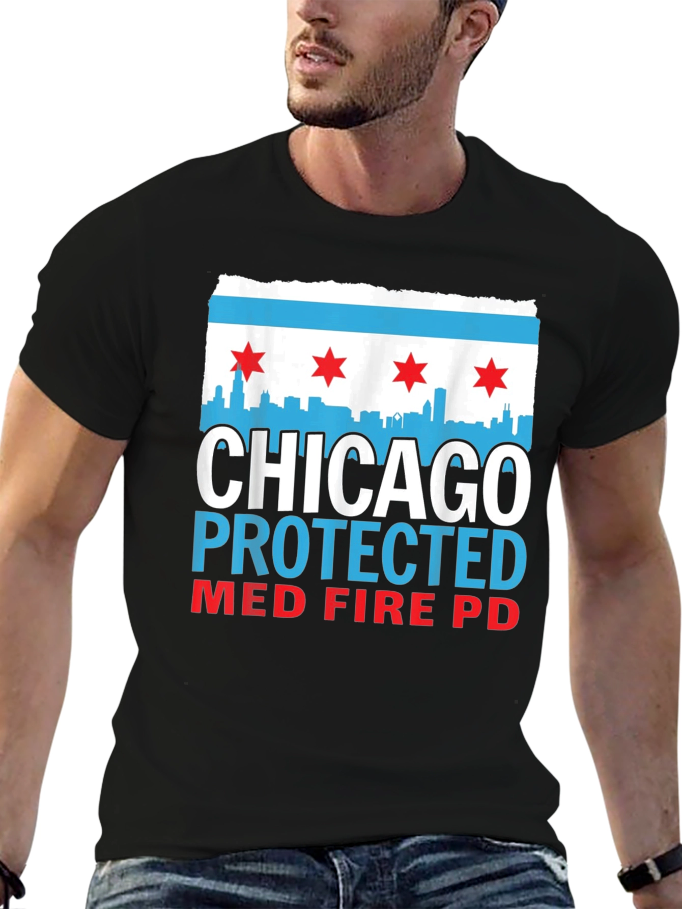 Chicago Protected Graphic T-Shirt