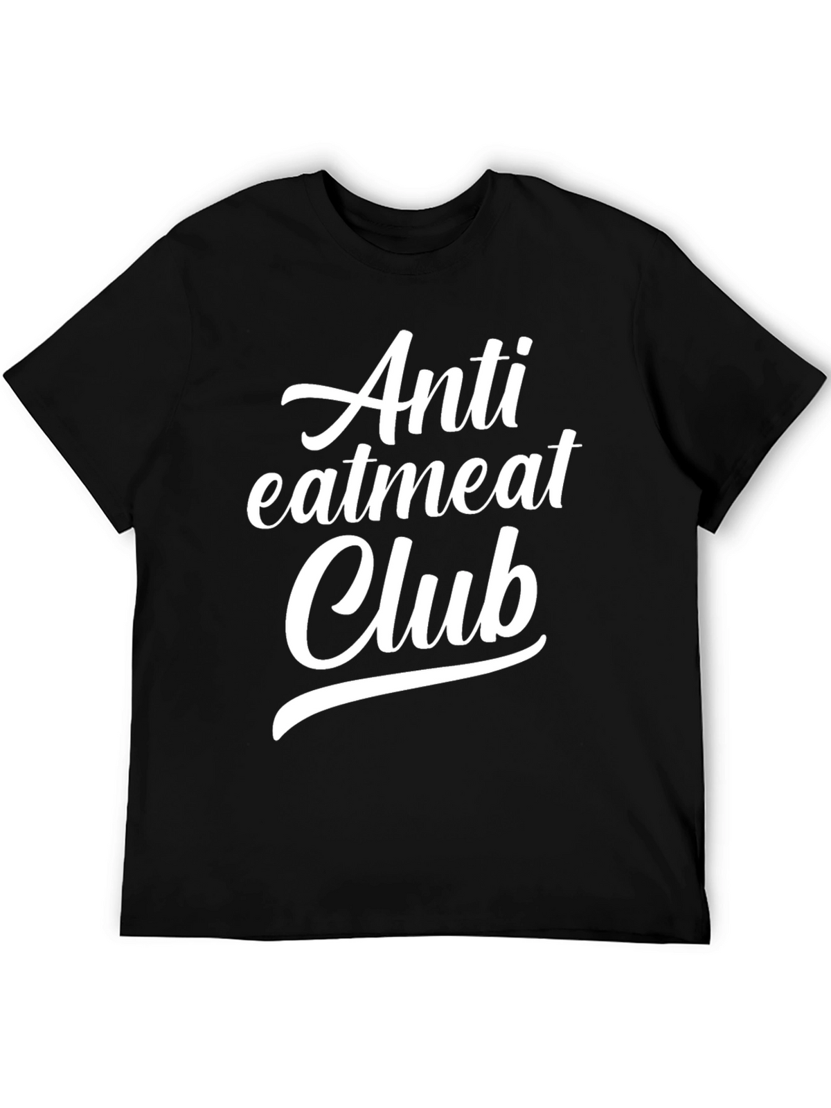 Anti Eatmeat Club Black T-Shirt