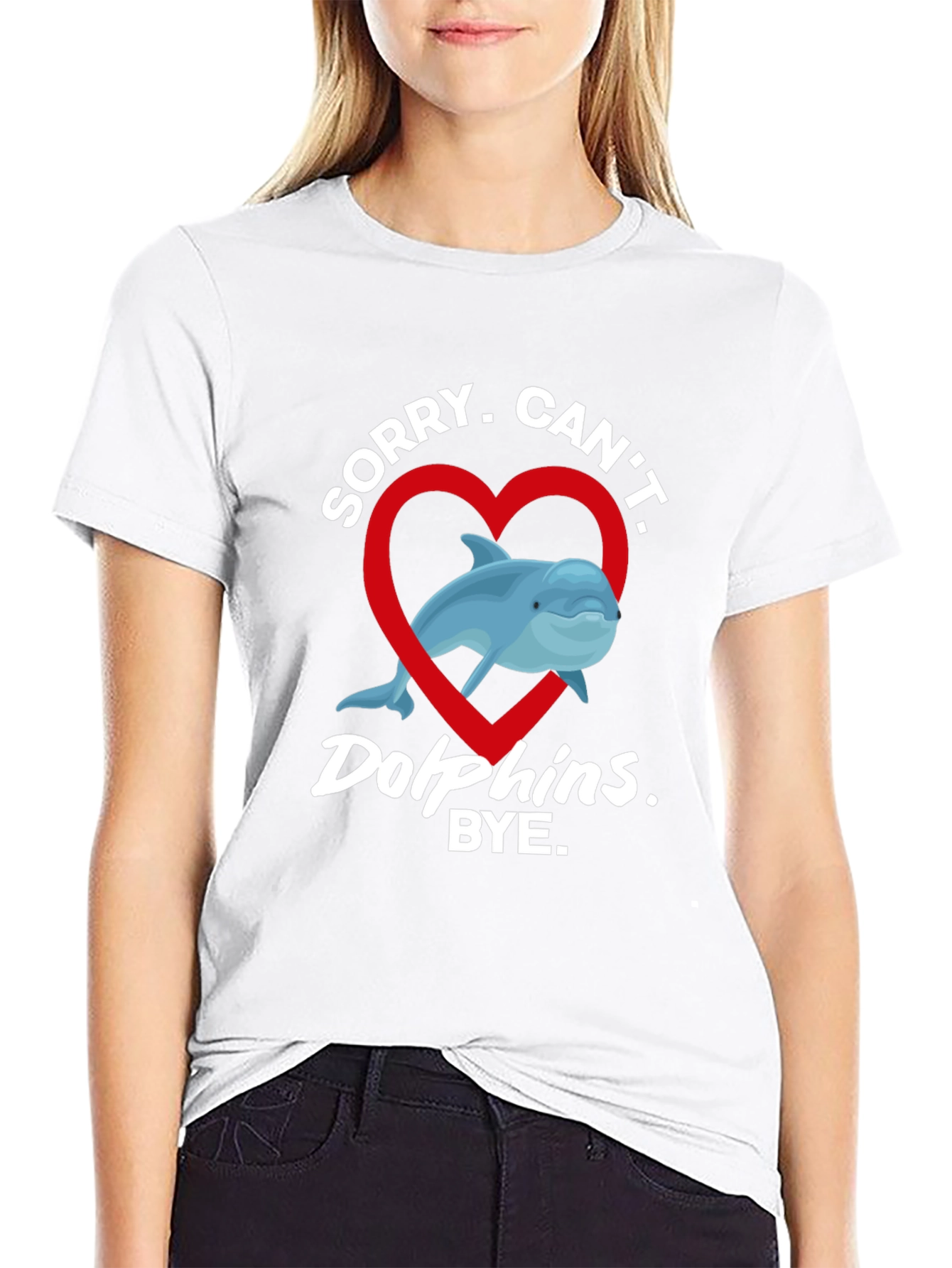Sorry Cant Dolphins Bye T-Shirt