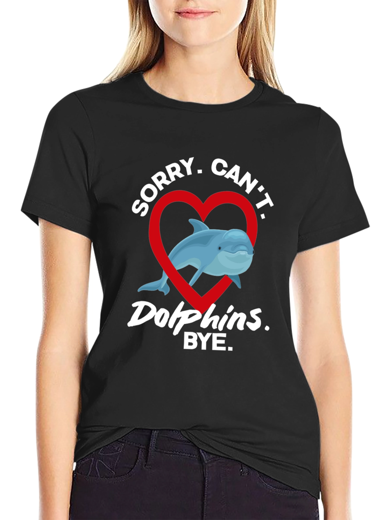 Sorry Cant Dolphins Bye T-Shirt