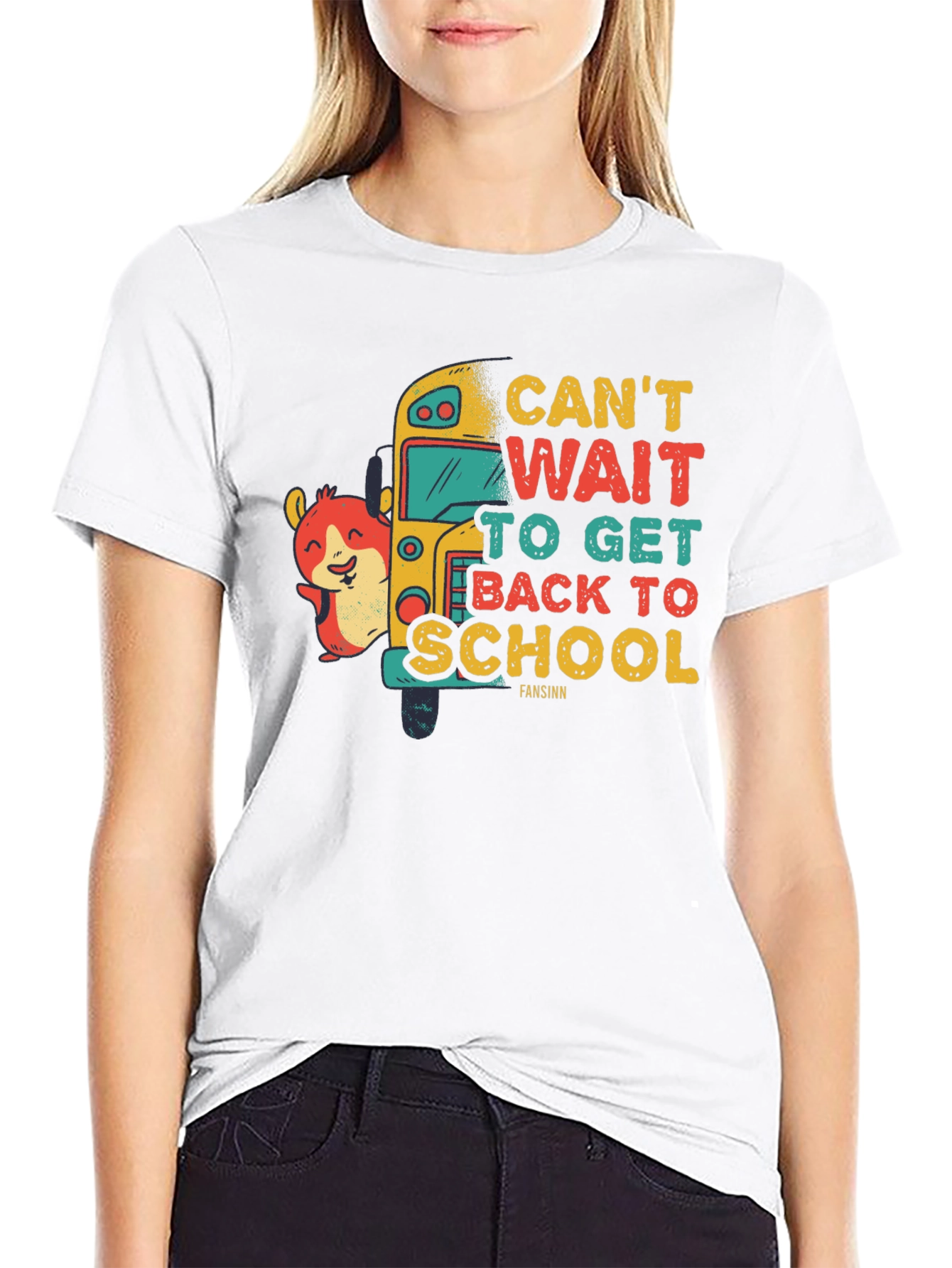 Back to School Hamster Tee