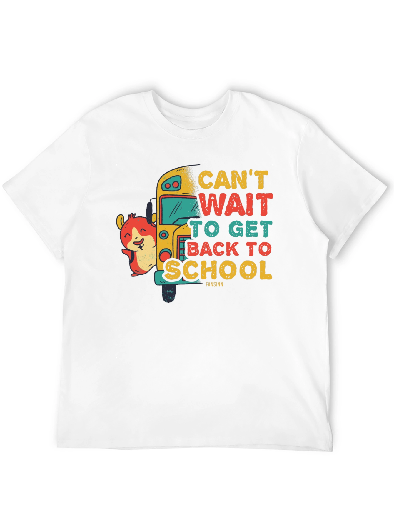 Back to School Hamster Tee