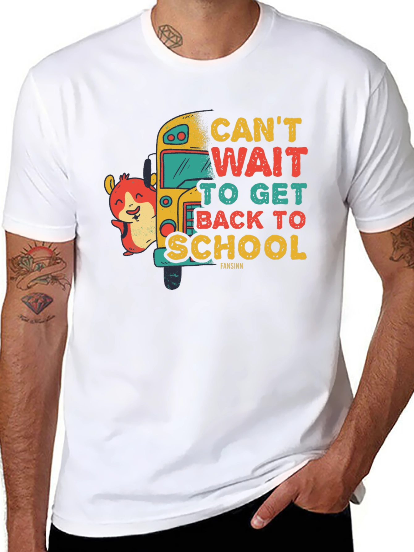 Back to School Hamster Tee
