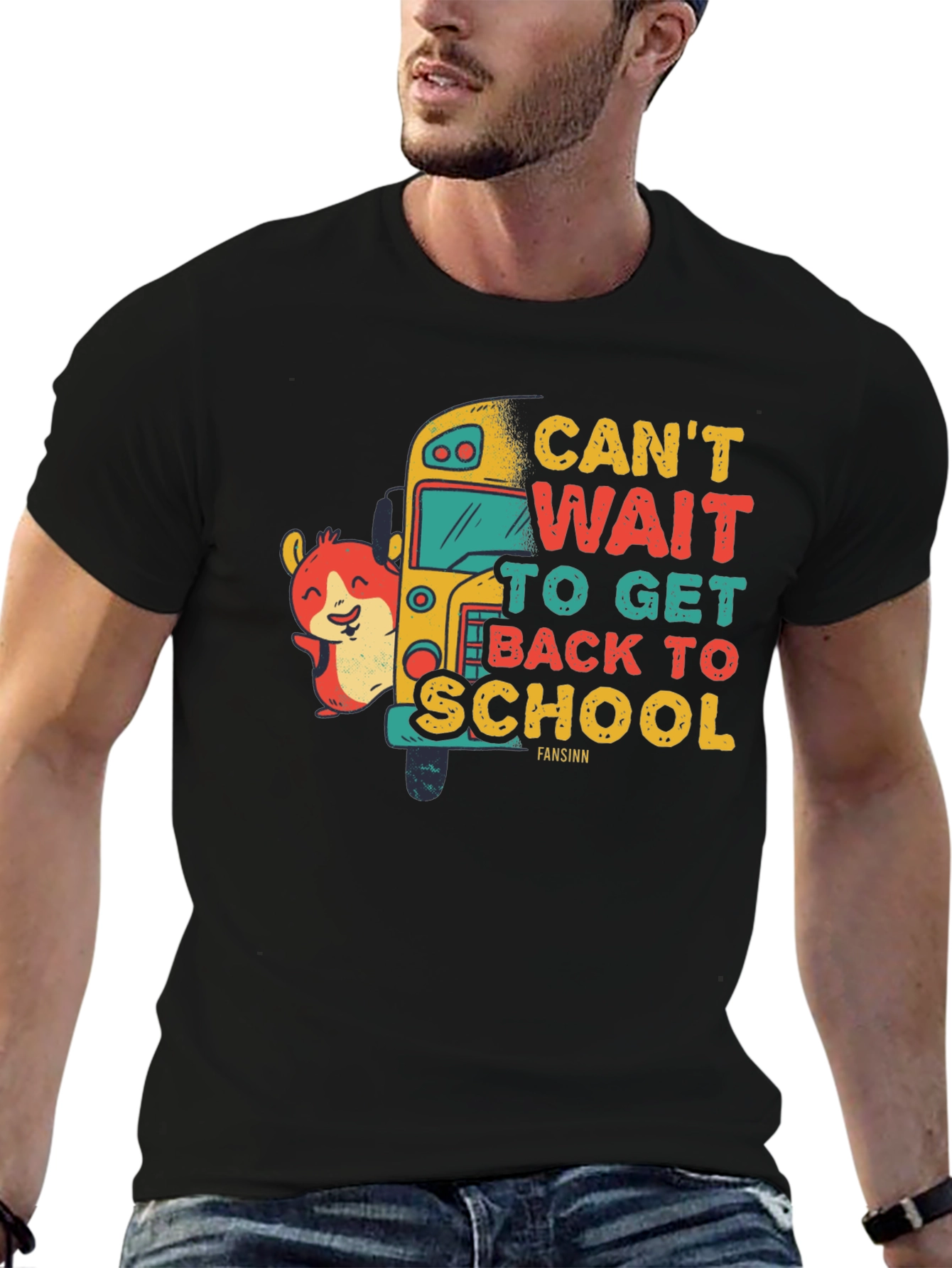 Back to School Hamster Tee