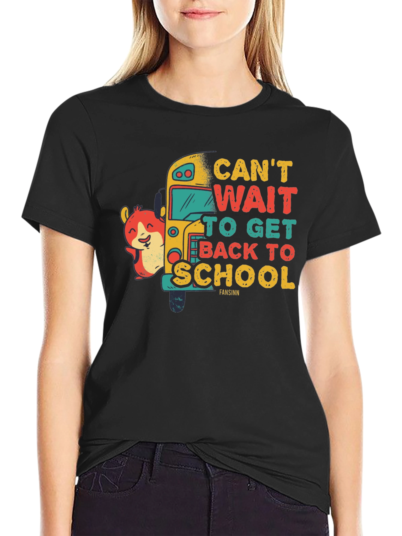 Back to School Hamster Tee