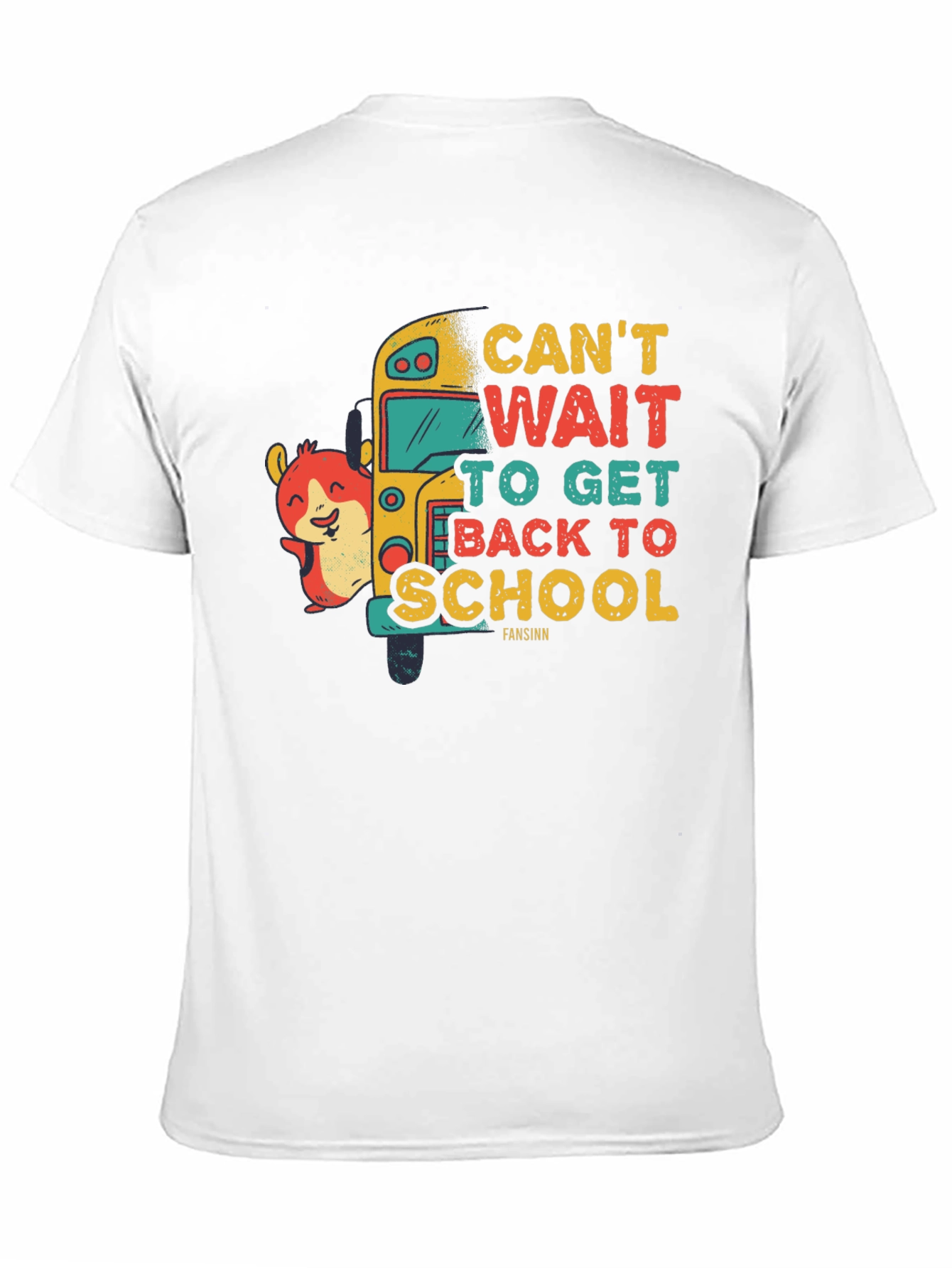 Back to School Hamster Tee