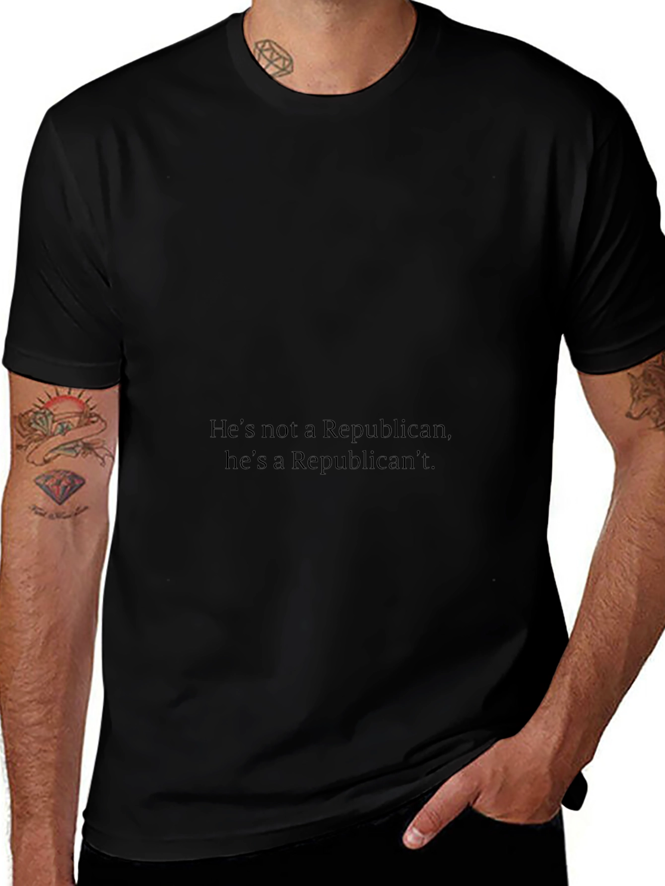 Republicant Black T-Shirt