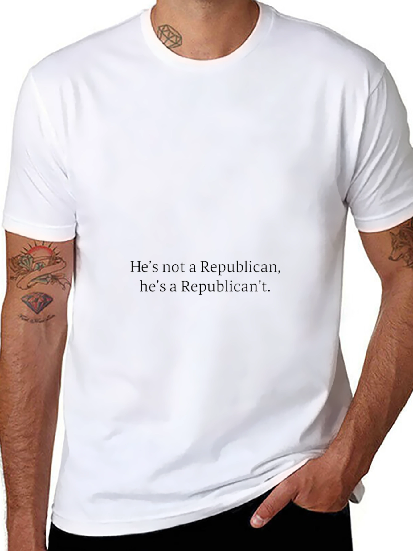 Republicant Black T-Shirt