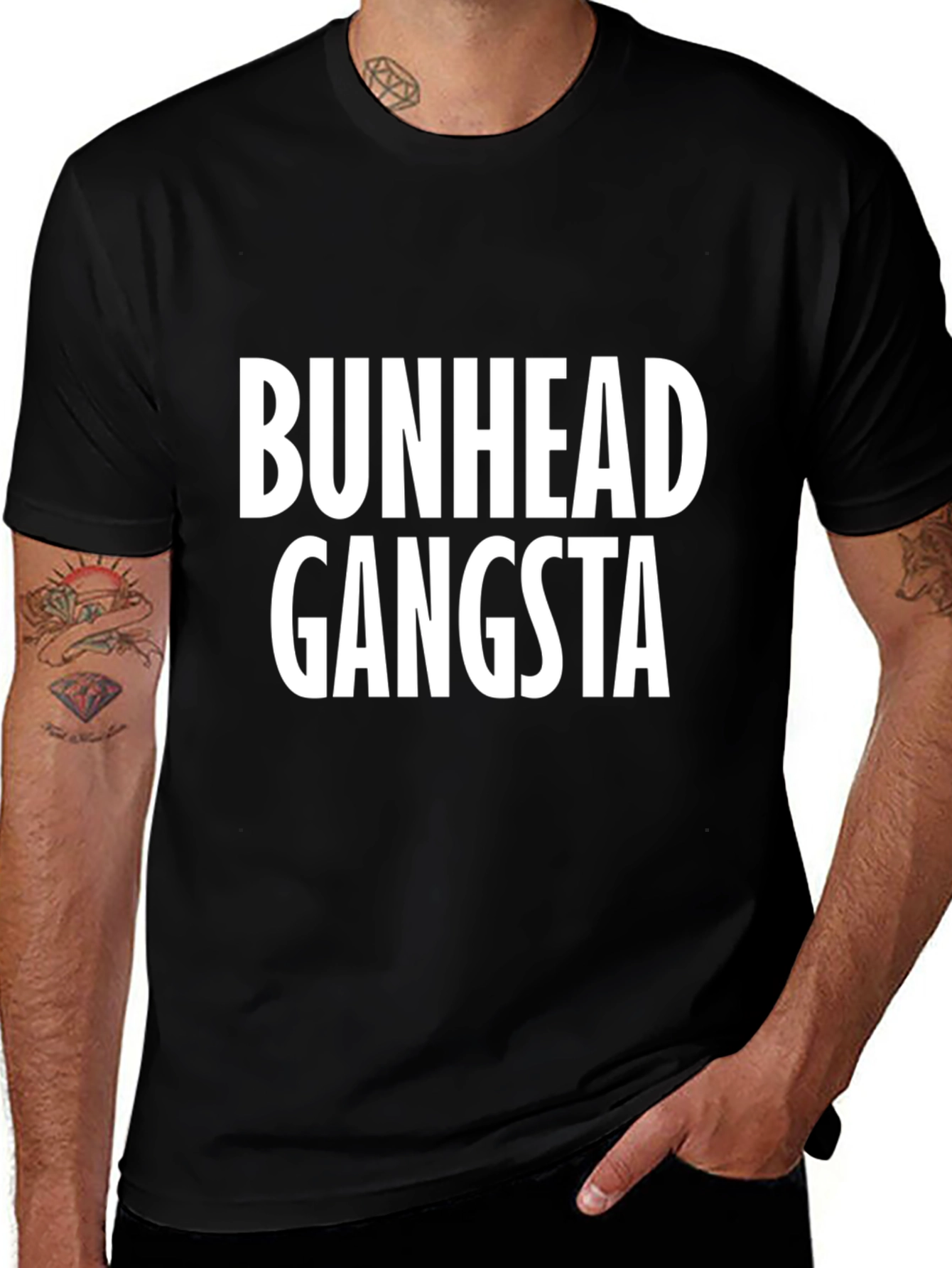 Bunhead Gangsta Graphic T-Shirt