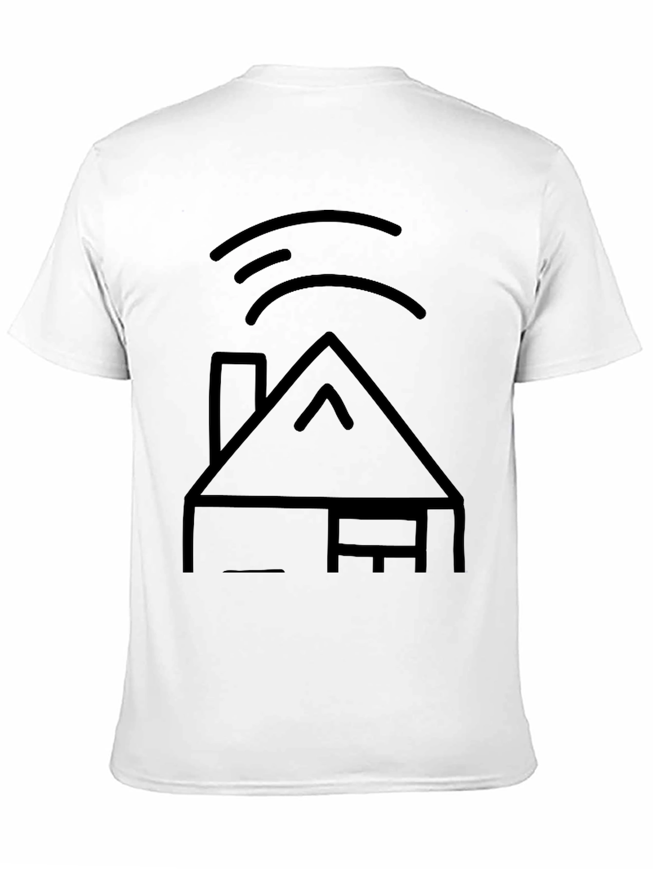 Smart Home T-Shirt - Black Graphic Tee