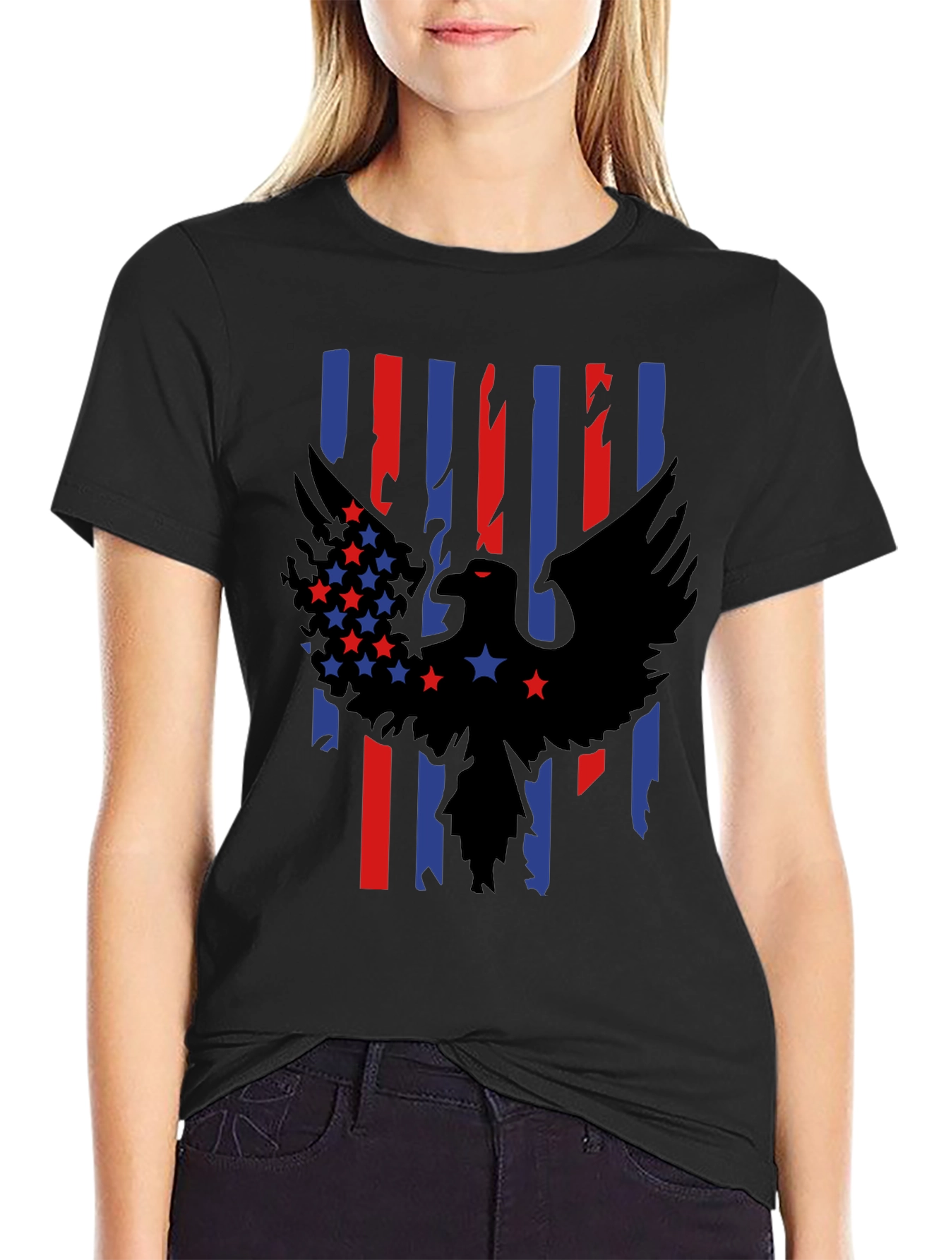 American Eagle Flag Graphic T-Shirt
