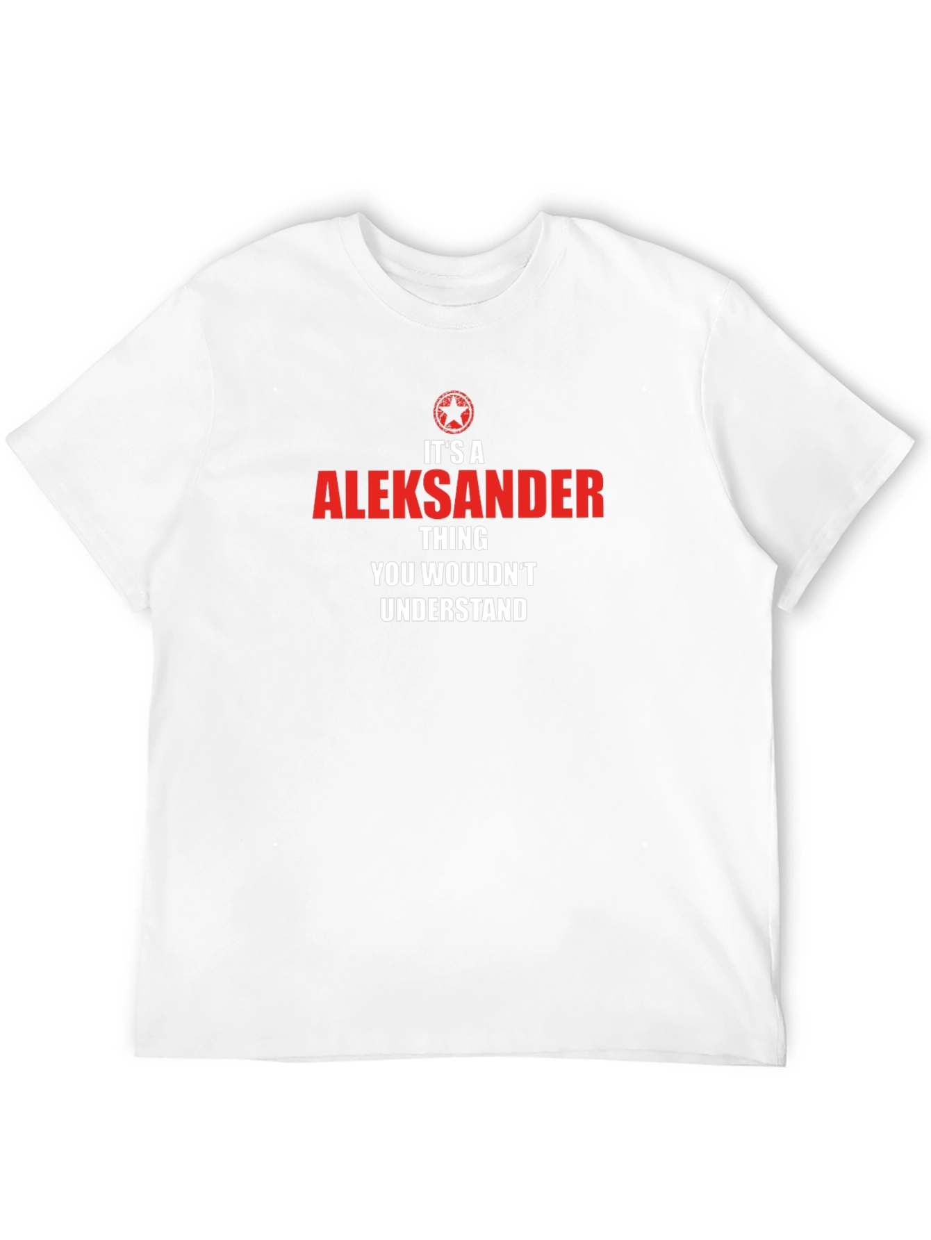 Aleksander Thing Graphic T-Shirt - Unique Personalized Tee