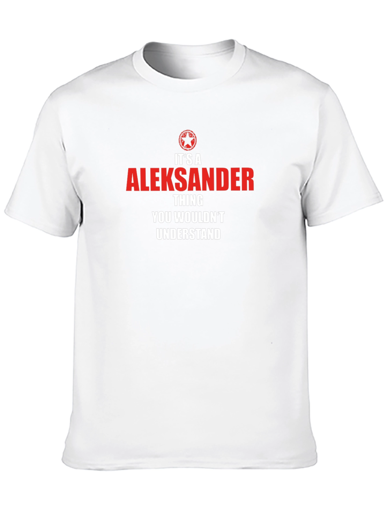 Aleksander Thing Graphic T-Shirt - Unique Personalized Tee
