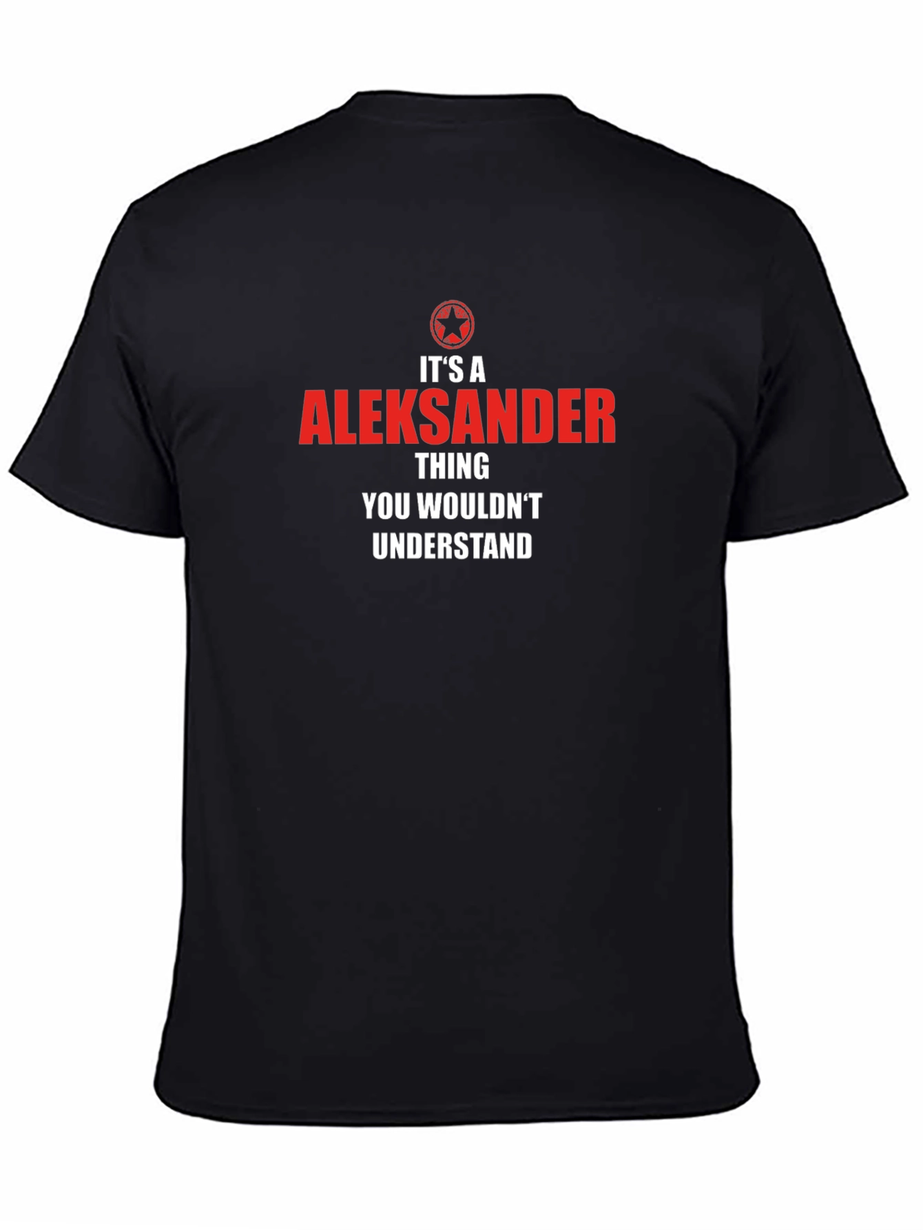 Aleksander Thing Graphic T-Shirt - Unique Personalized Tee