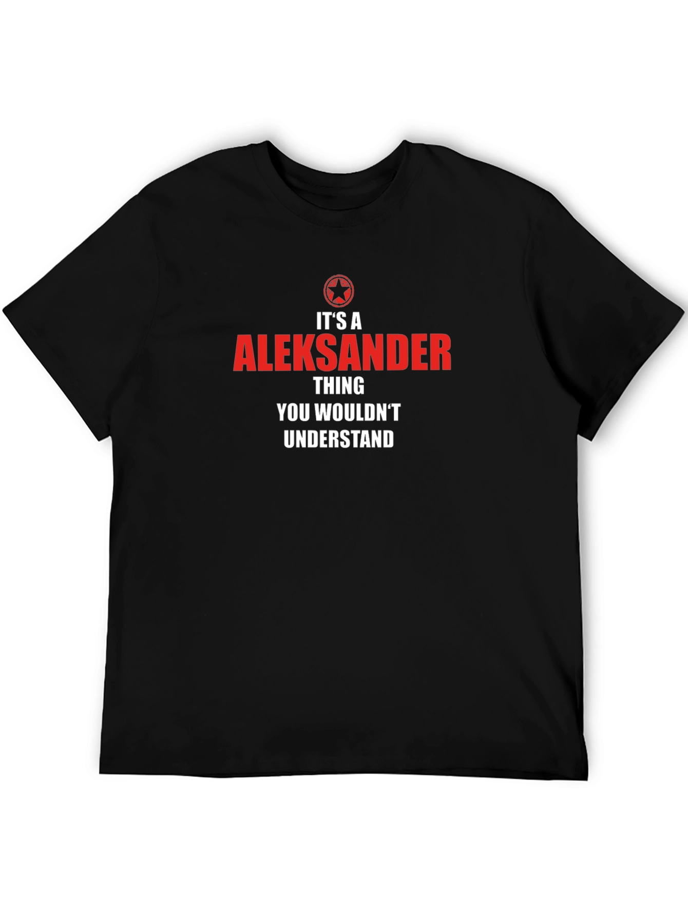 Aleksander Thing Graphic T-Shirt - Unique Personalized Tee