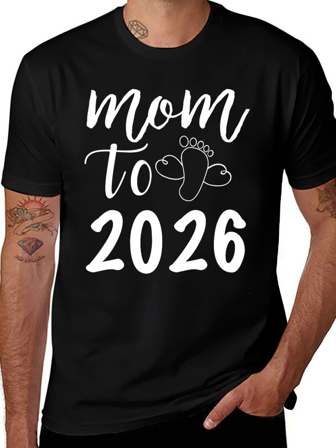 Mom To Be 2026 T-Shirt Baby Announcement