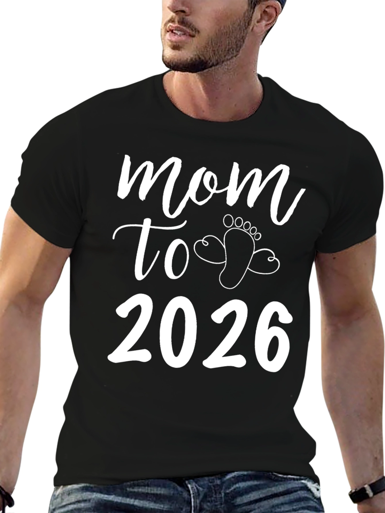 Mom To Be 2026 T-Shirt Baby Announcement