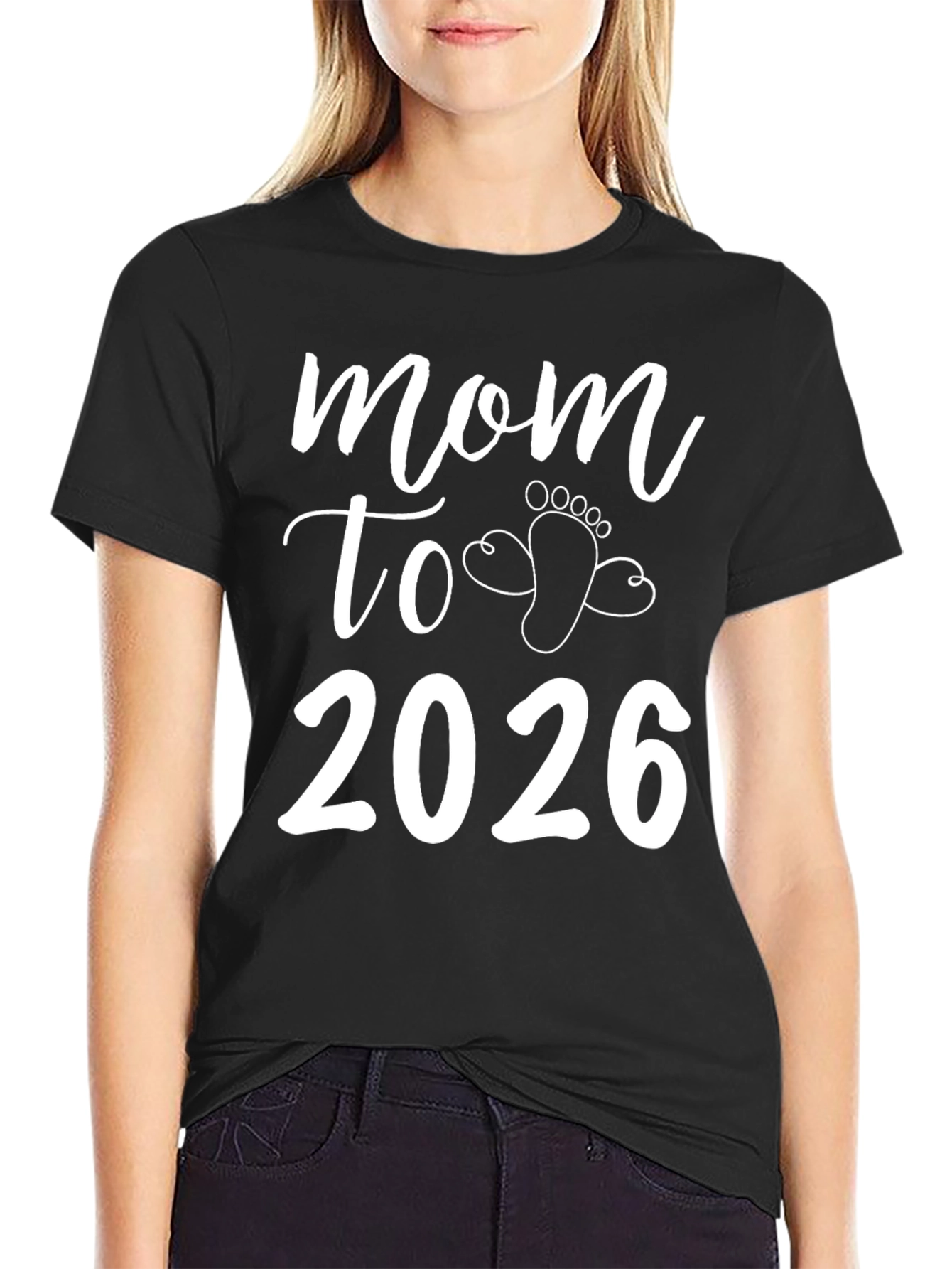 Mom To Be 2026 T-Shirt Baby Announcement