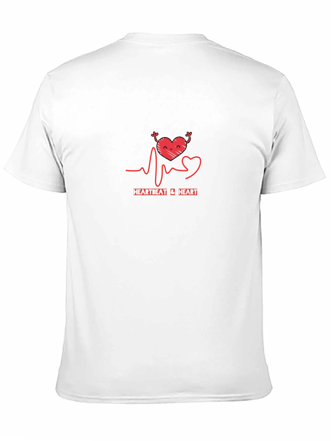 Heartbeat Heart Graphic T-Shirt