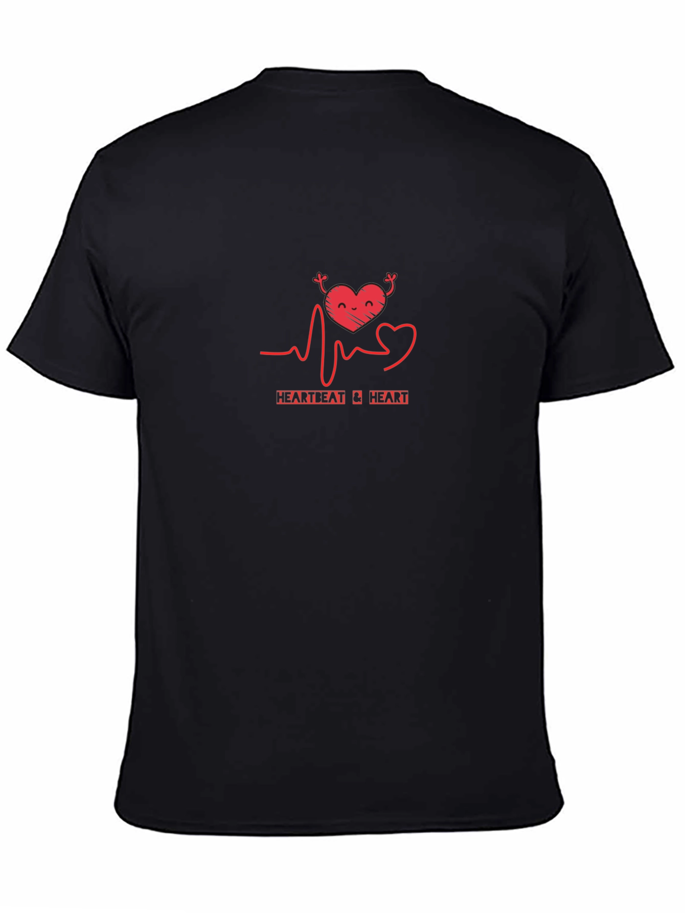 Heartbeat Heart Graphic T-Shirt