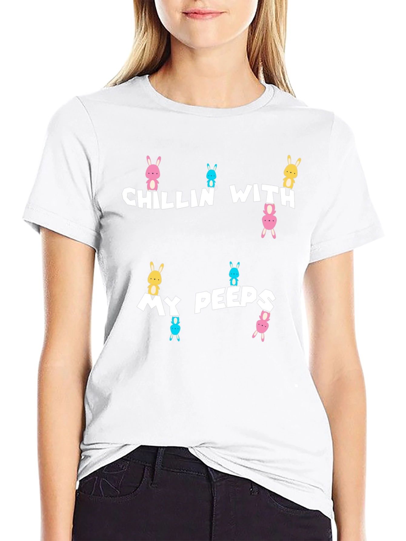 Chillin with My Peeps Easter T-Shirt