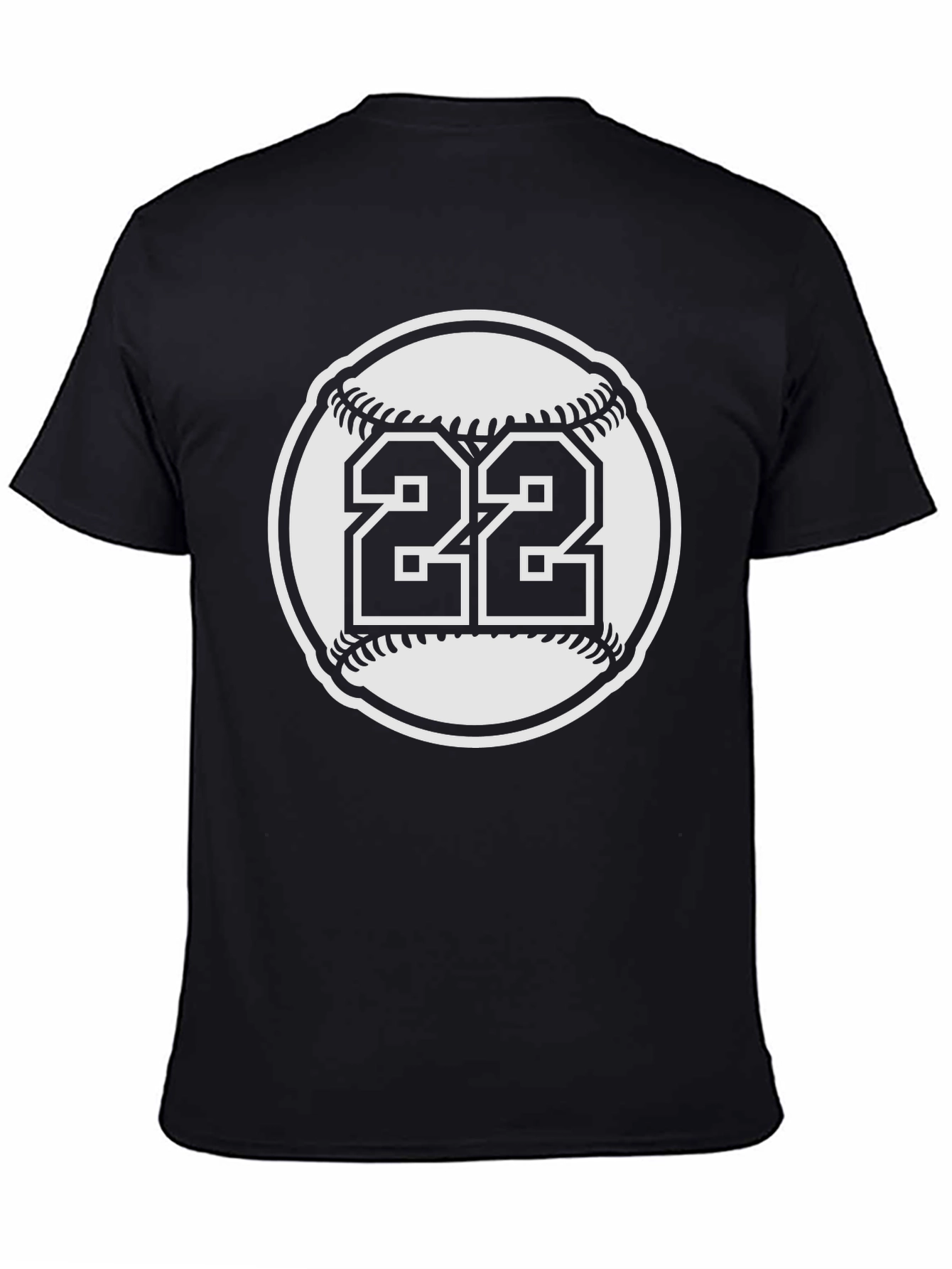Baseball Number 22 T-Shirt