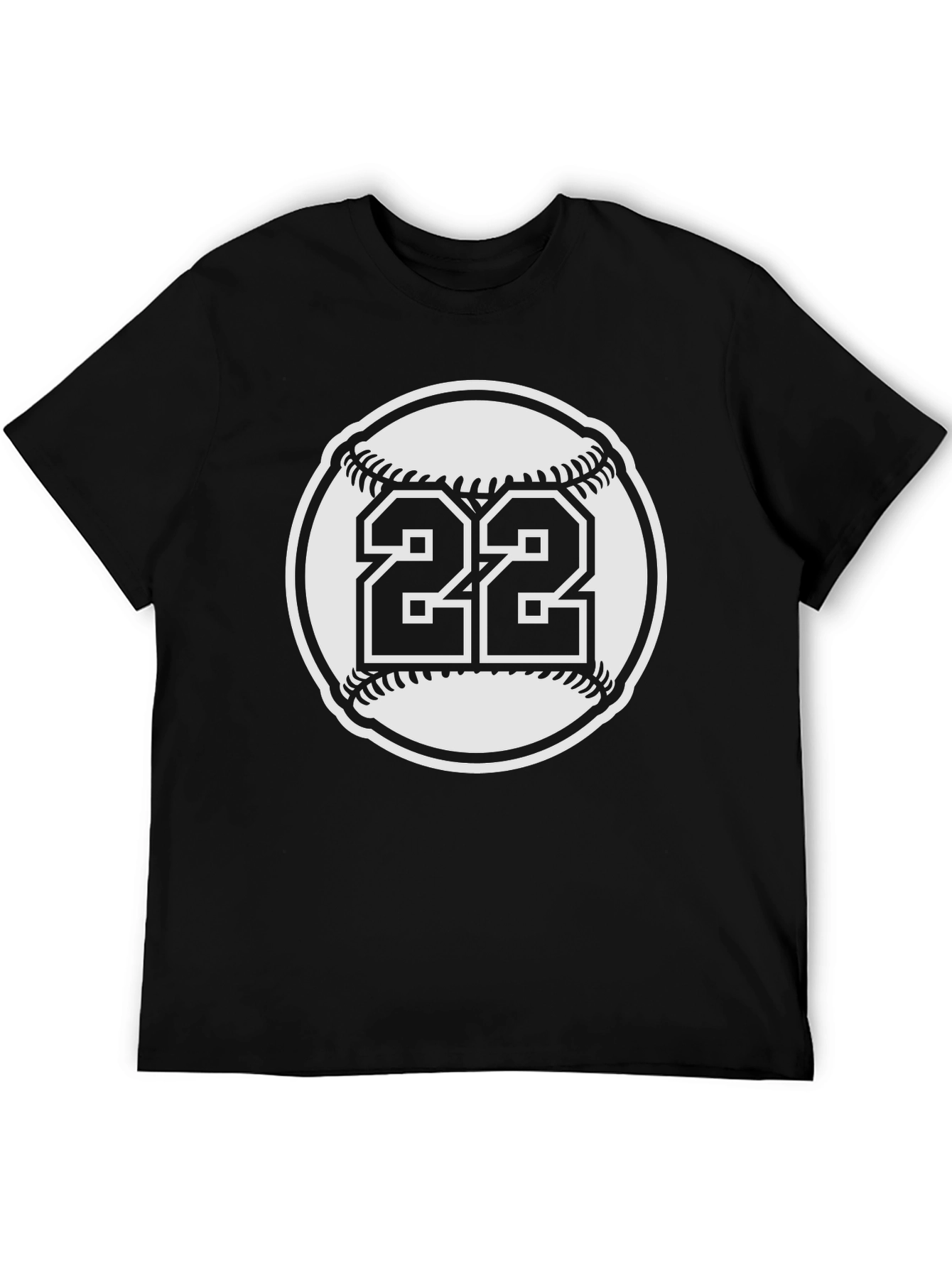 Baseball Number 22 T-Shirt