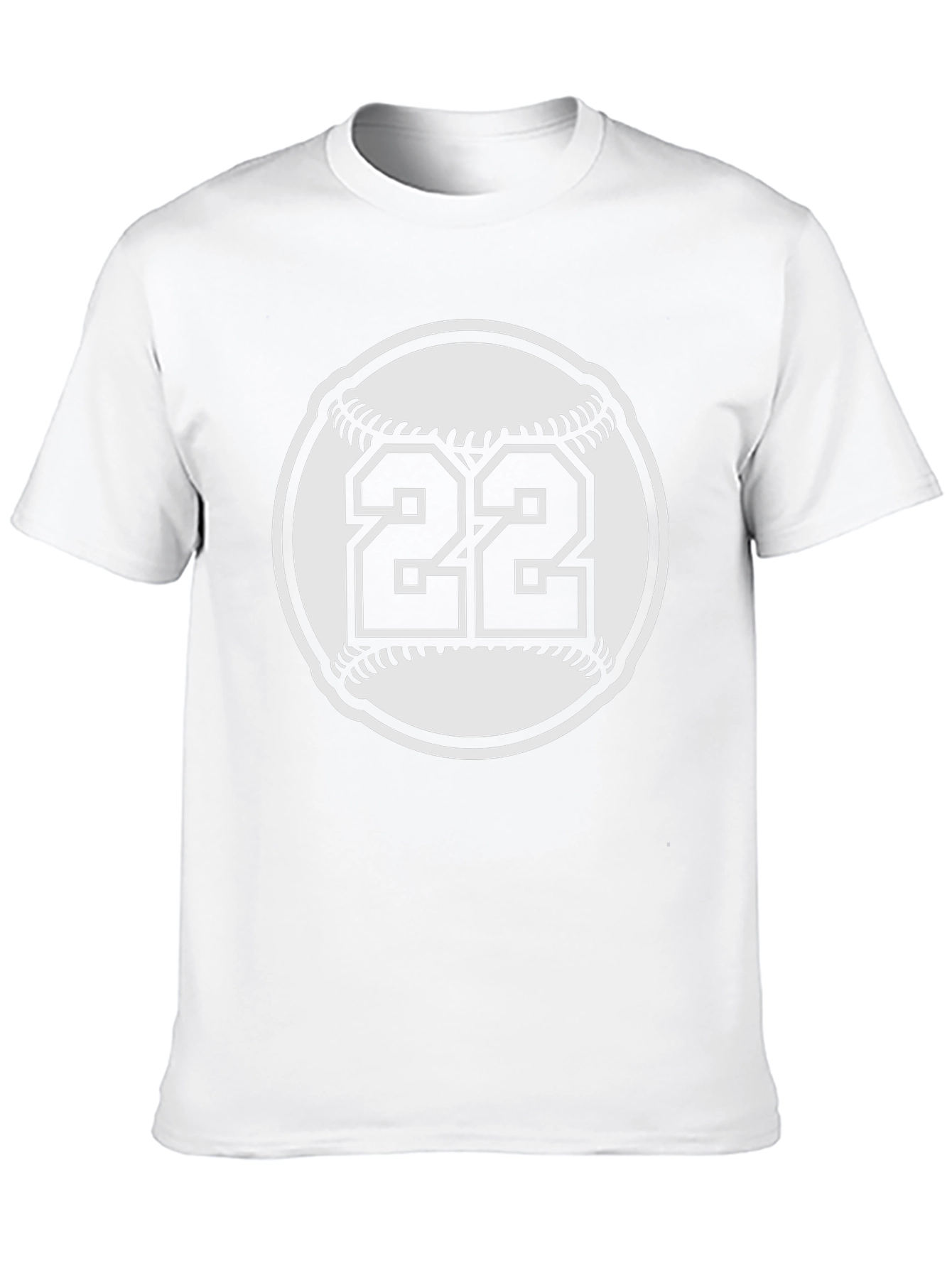 Baseball Number 22 T-Shirt