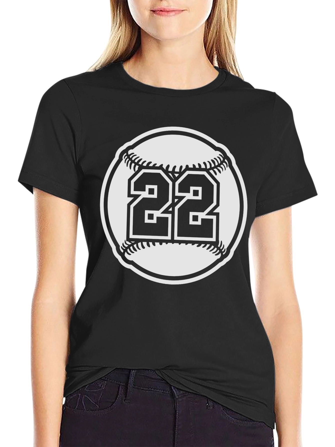 Baseball Number 22 T-Shirt