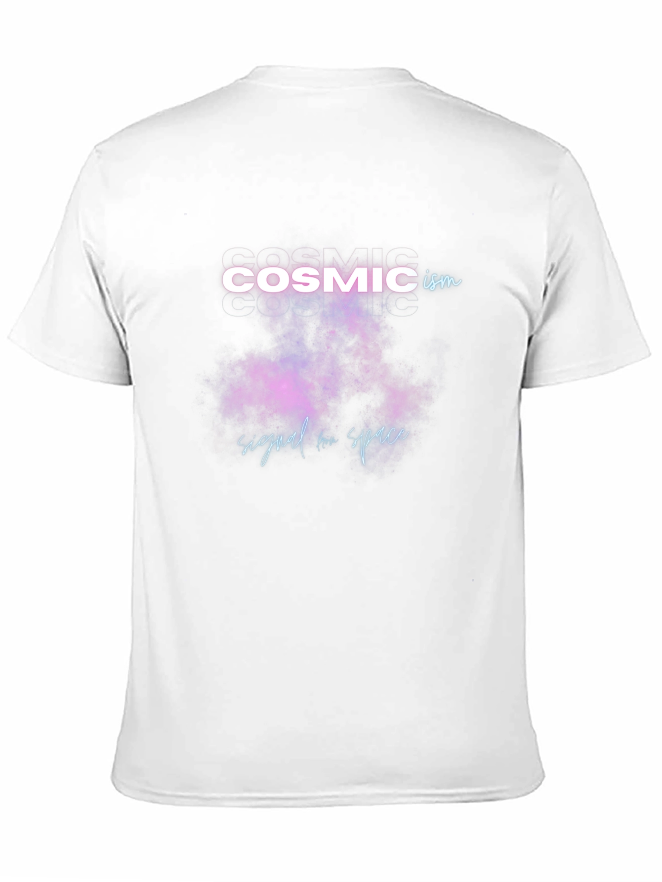 Cosmicism Graphic Tee - Signal from Space Black T-Shirt