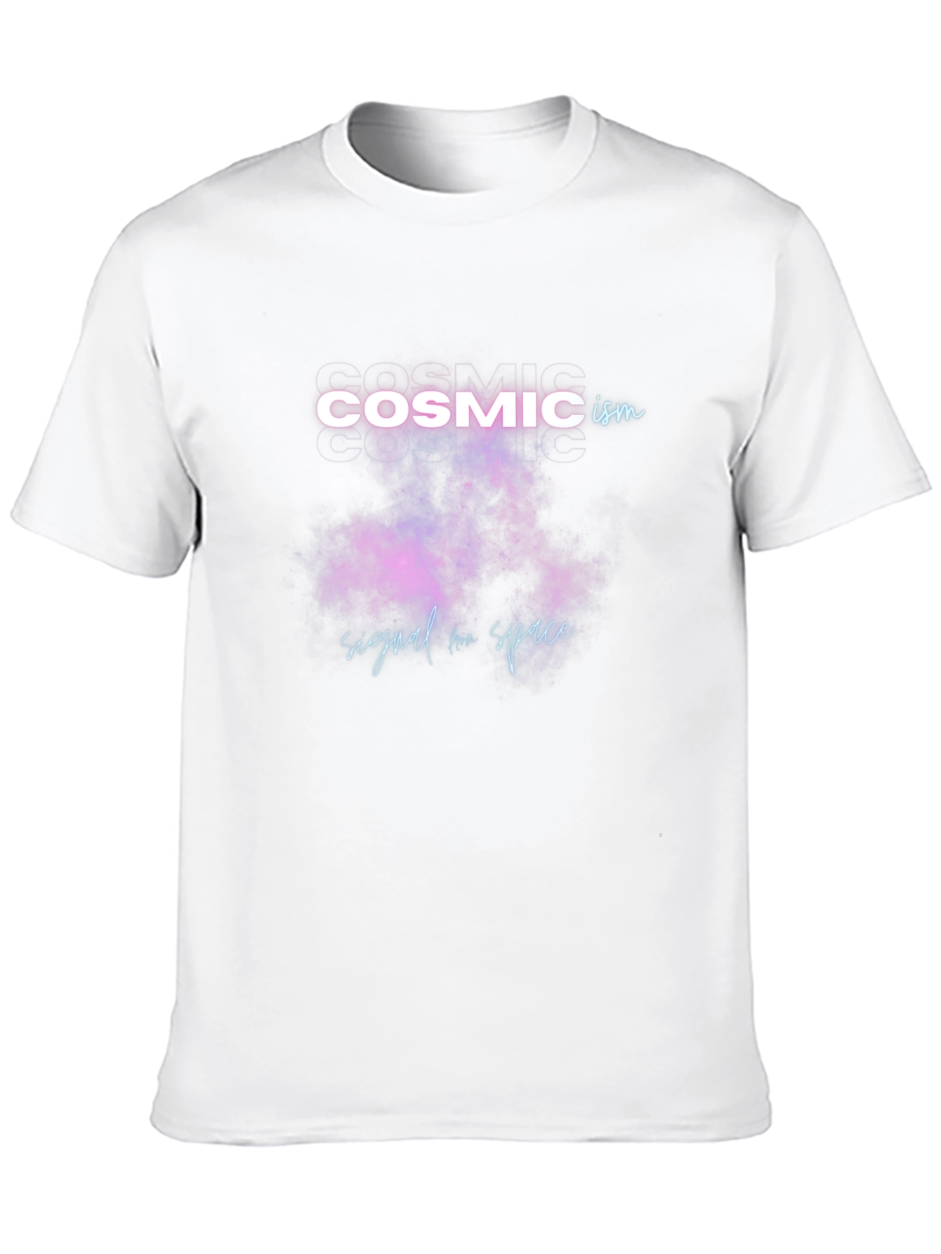 Cosmicism Graphic Tee - Signal from Space Black T-Shirt