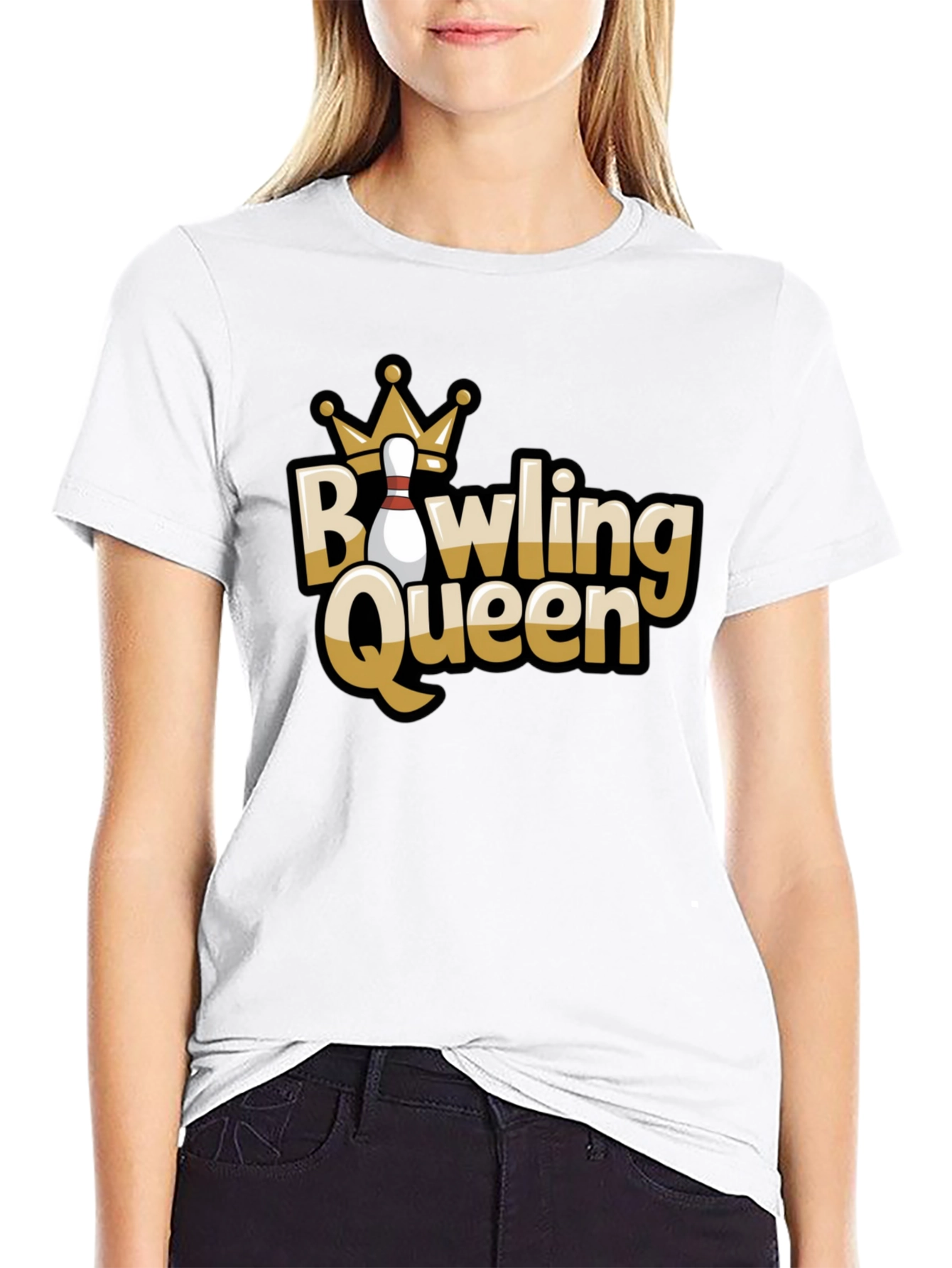 Bowling Queen Graphic Tee