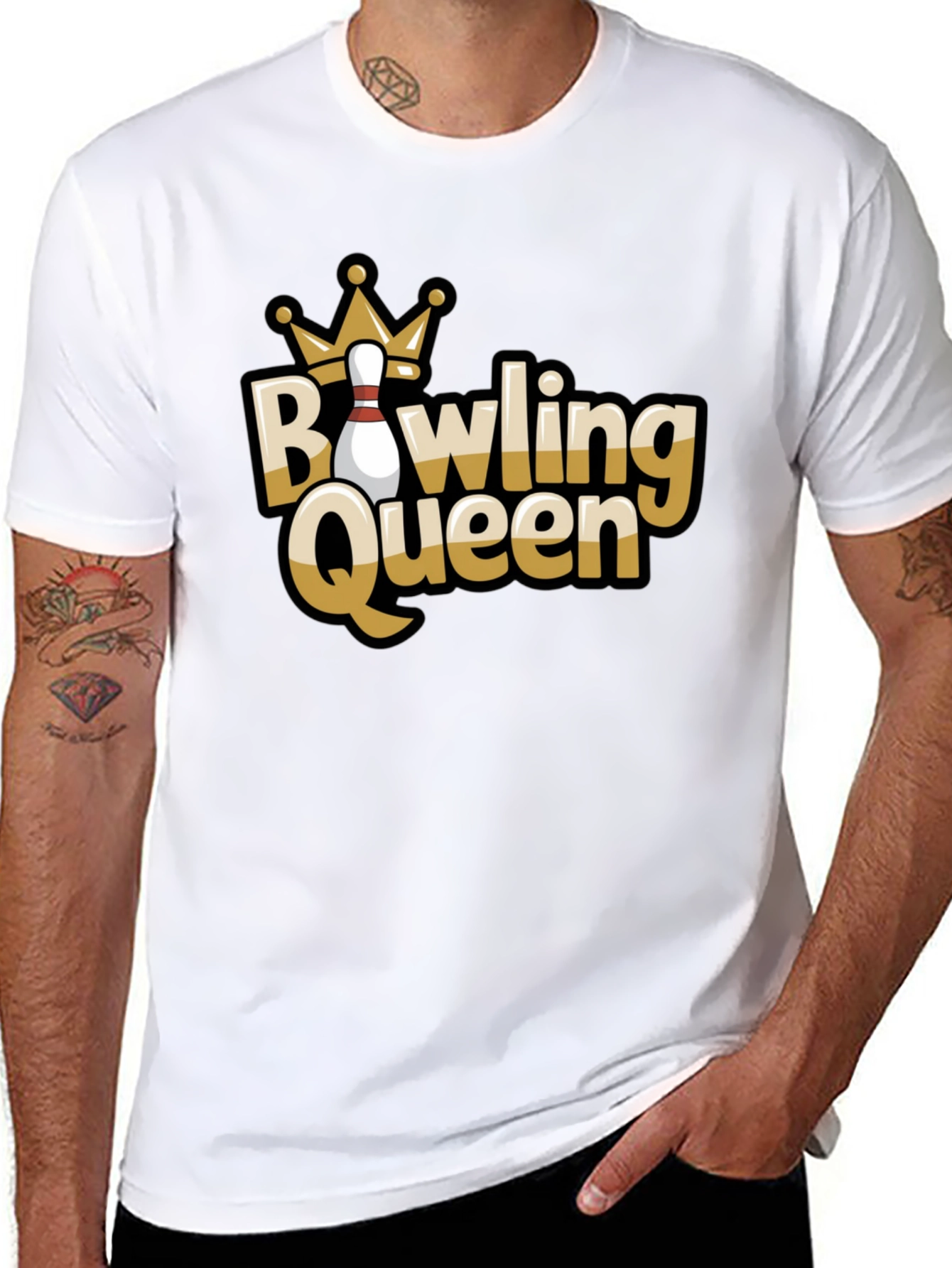 Bowling Queen Graphic Tee